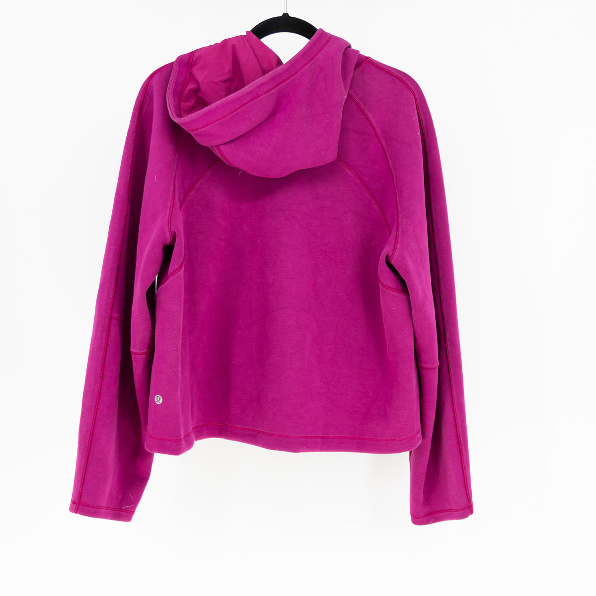 Lululemon AirWrap Modal Pullover Hoodie Sweater Sweatshirt Magenta Purple 10
