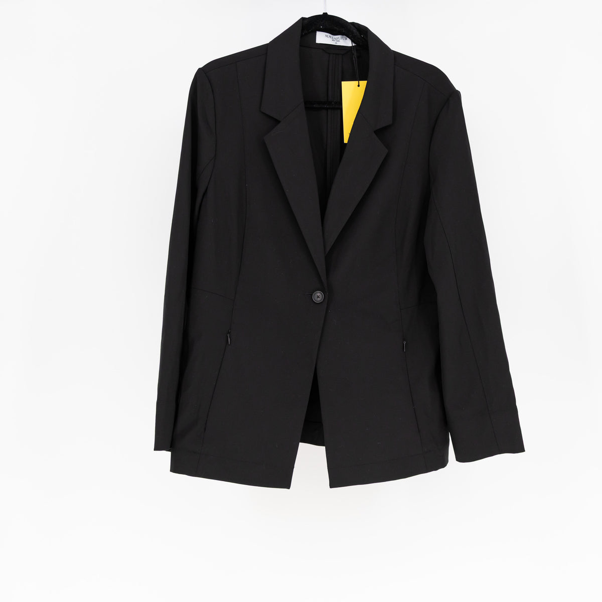 NEW M.M. Lafleur Moreland 1.0 Origami Suiting The Traveler Blazer Jacket Black