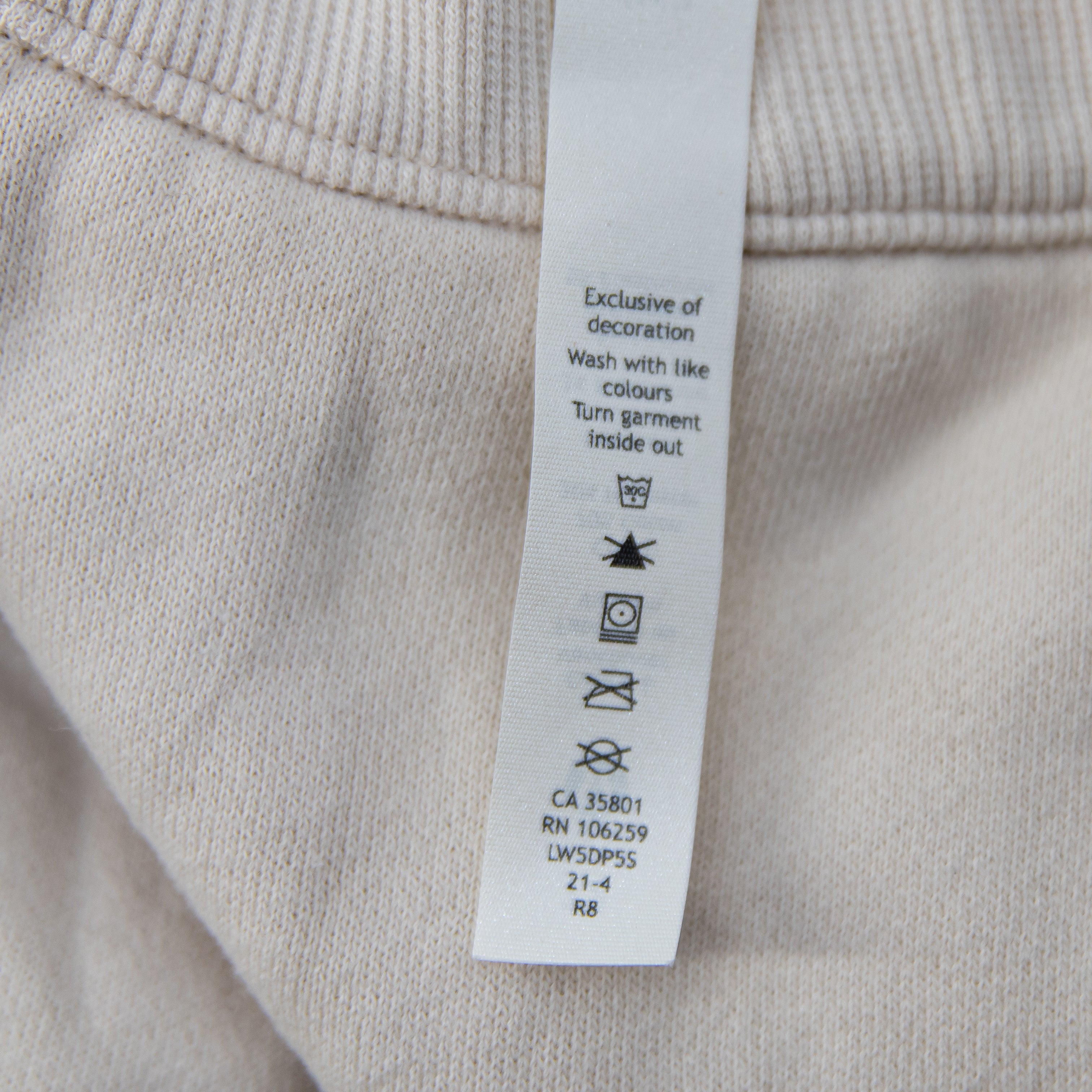 Lululemon Women's Braided Detail Lace Up High Rise Jogger Sweat Pants White Opal
