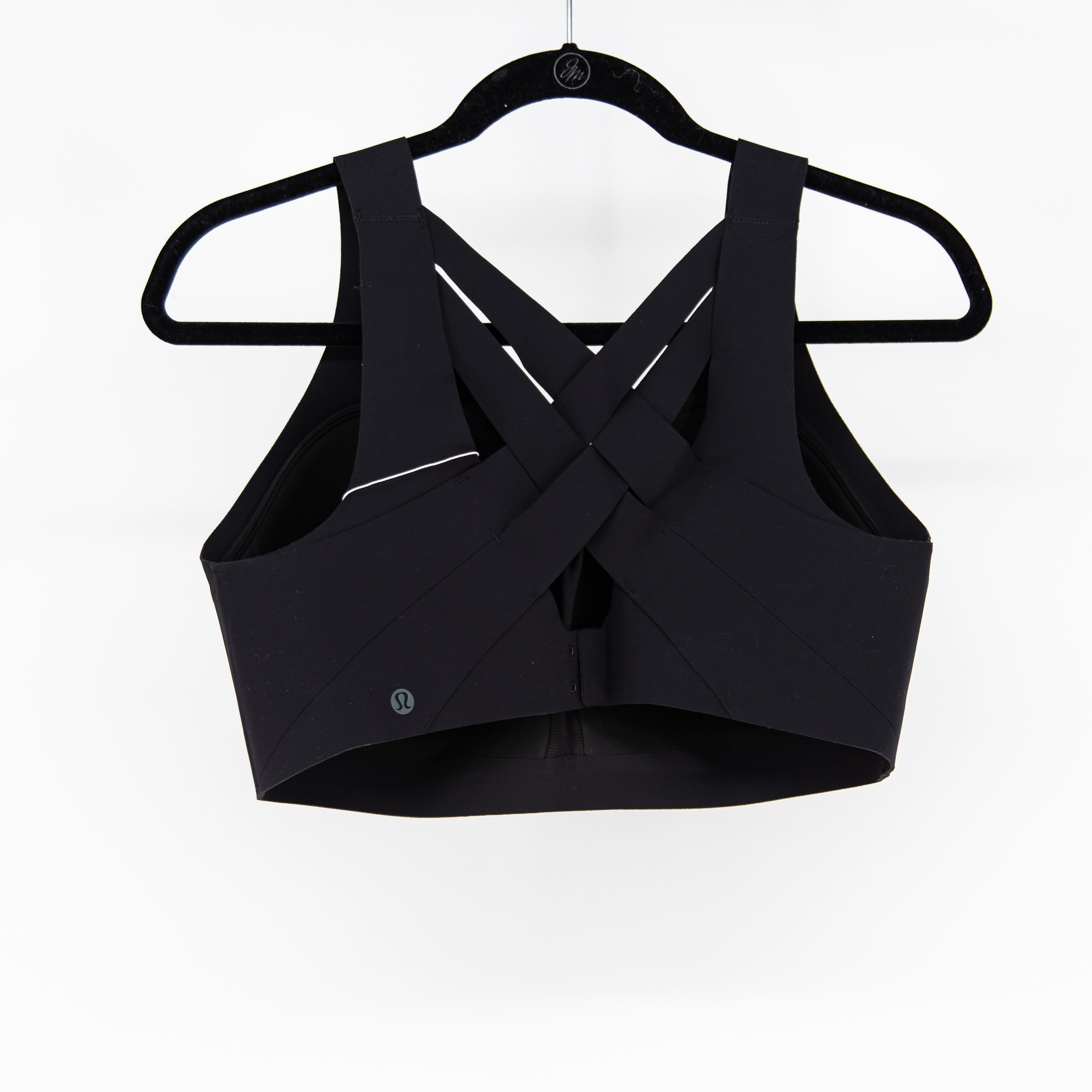 NEW Lululemon Women's Enlite Weave Back High Support Sports Bra Black 38DD