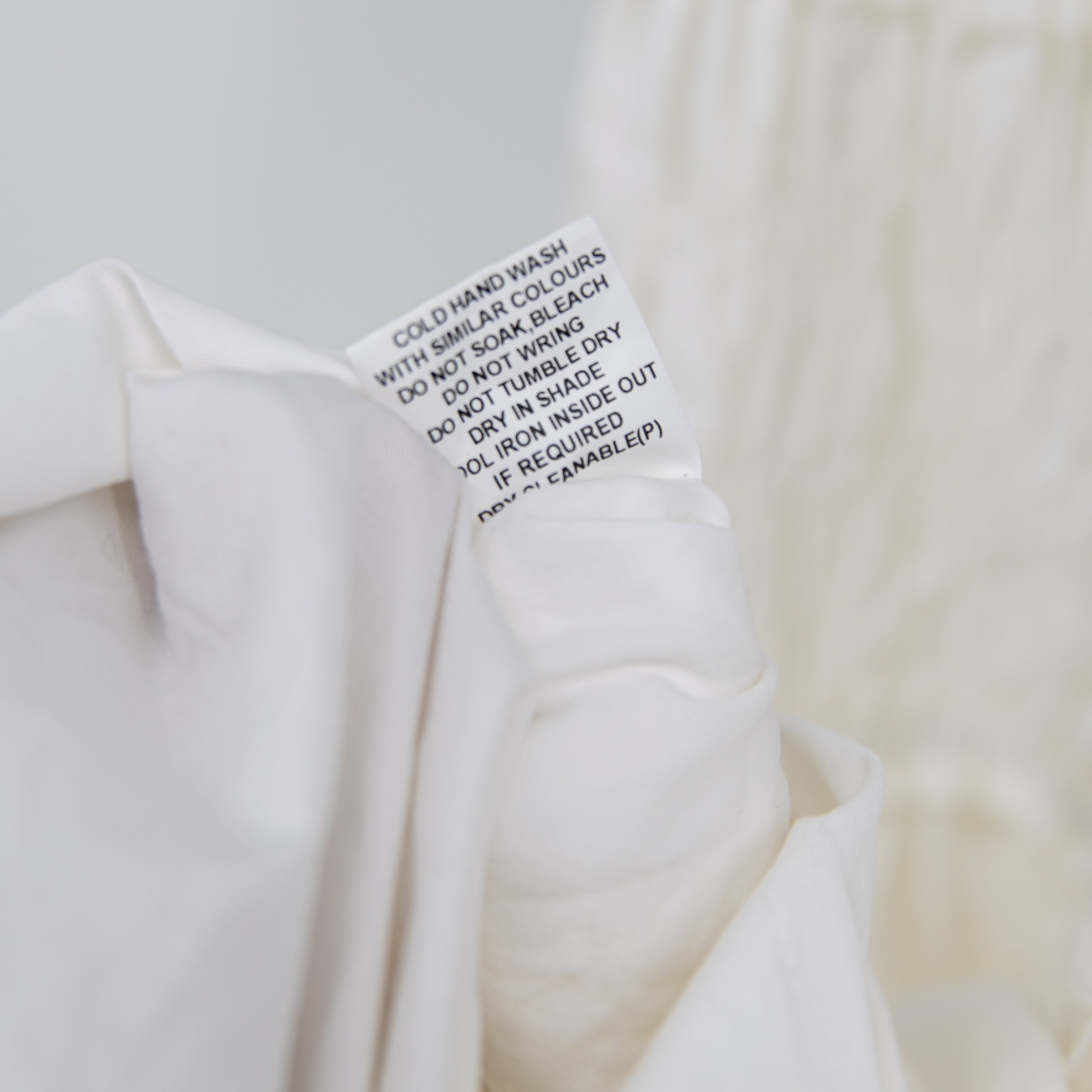 Dissh Zahara White Cotton Poplin Smocked Bodice Pullover Midi Dress White 10