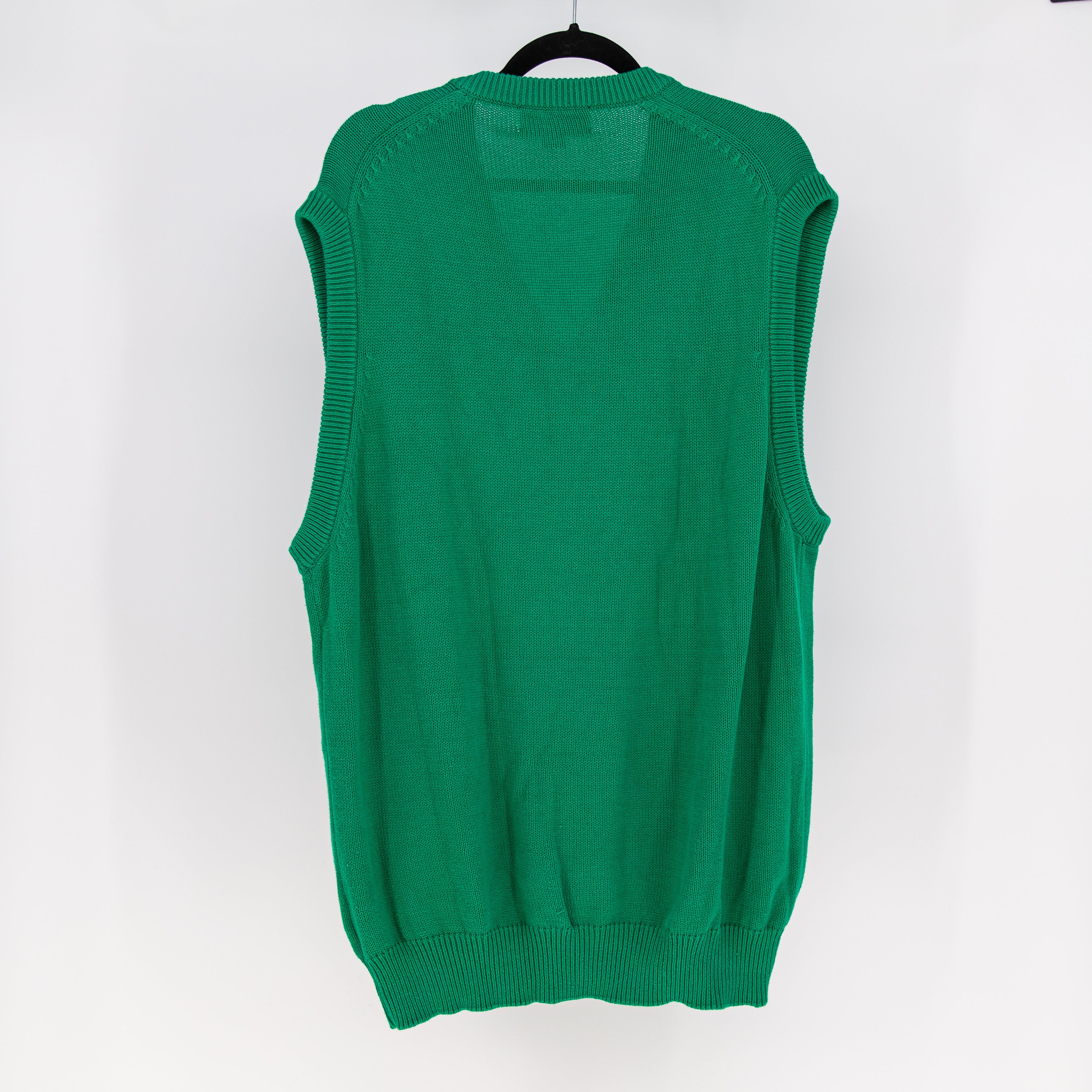 The Masters Augusta National Golf Shop Cotton Sleeveless V Neck Sweater Vest XL