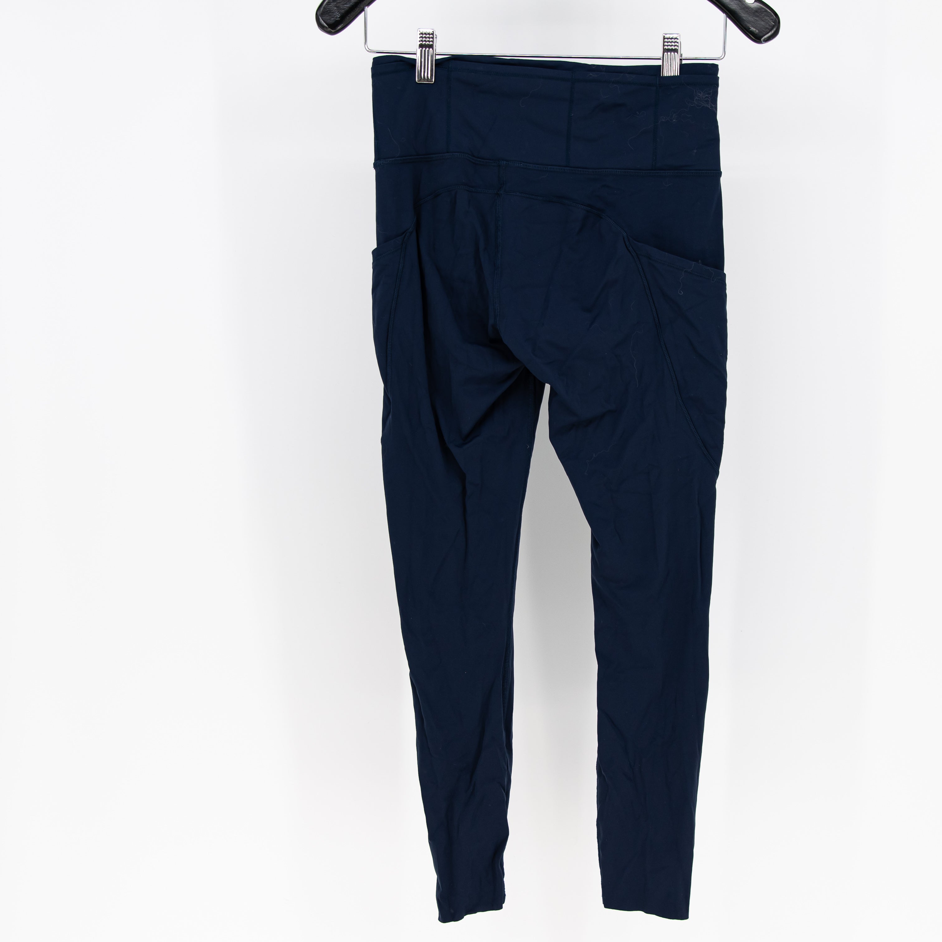 Lululemon Fast & Free 7/8 Tight II Non-Reflective Nulux 25" Leggings True Navy 6