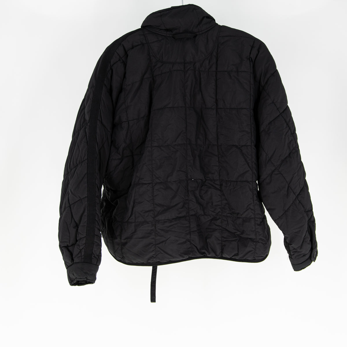 Free People x FP Movement Pippa Packable Puffer Quilted Full Zip Jacket Black XS
