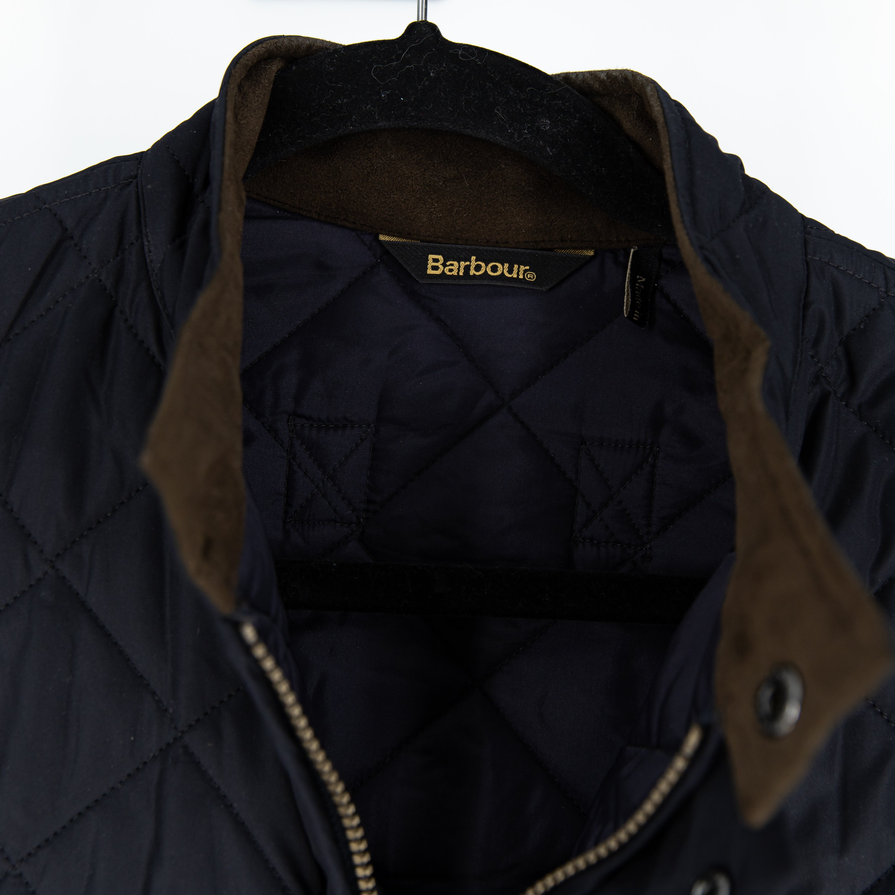 Barbour Men's Lowerdale Gilet Quilted Sleeveless Zip Snap Button Vest Black L