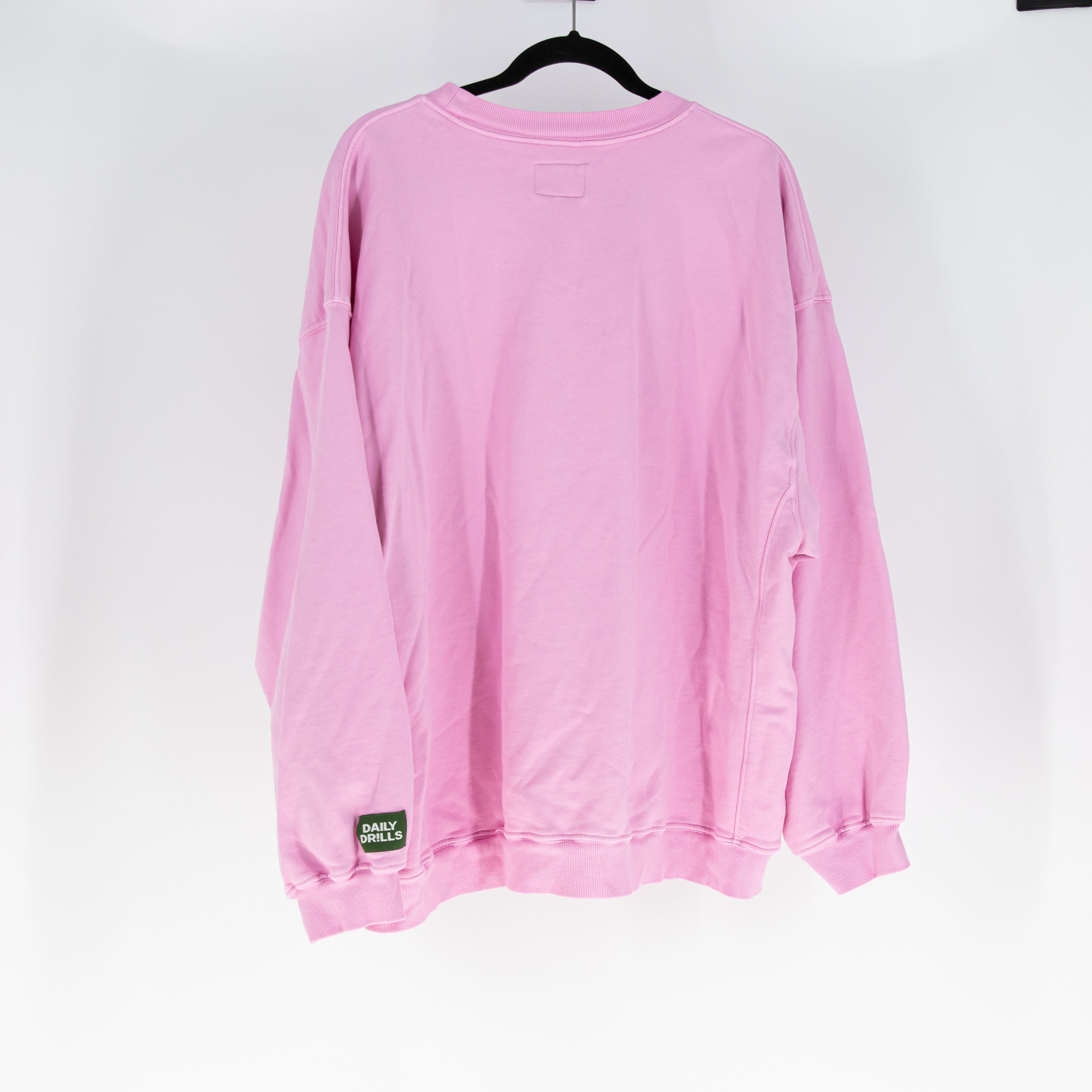 Daily Drills x Shop My Collab Sunset Graphic Print Pattern Sweatshirt Pink XS/S