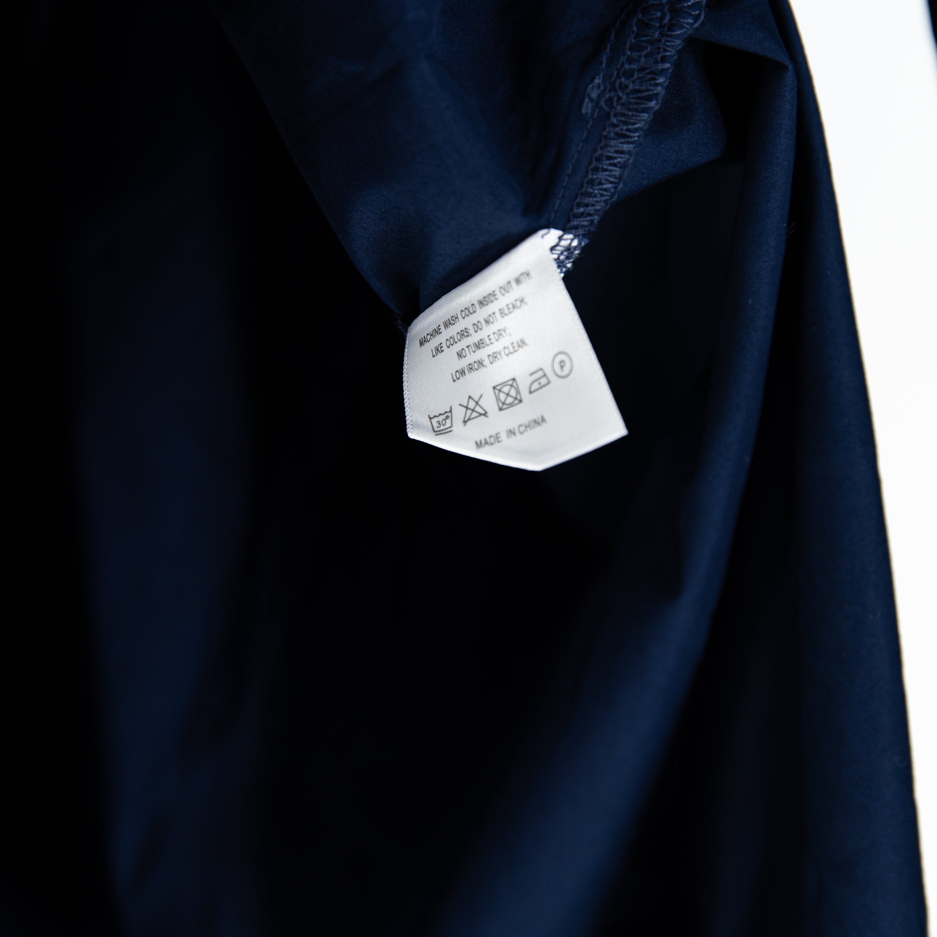 NEW Sold Out NYC The Everything Cotton Poplin Button Down Shirt Top Navy Blue S