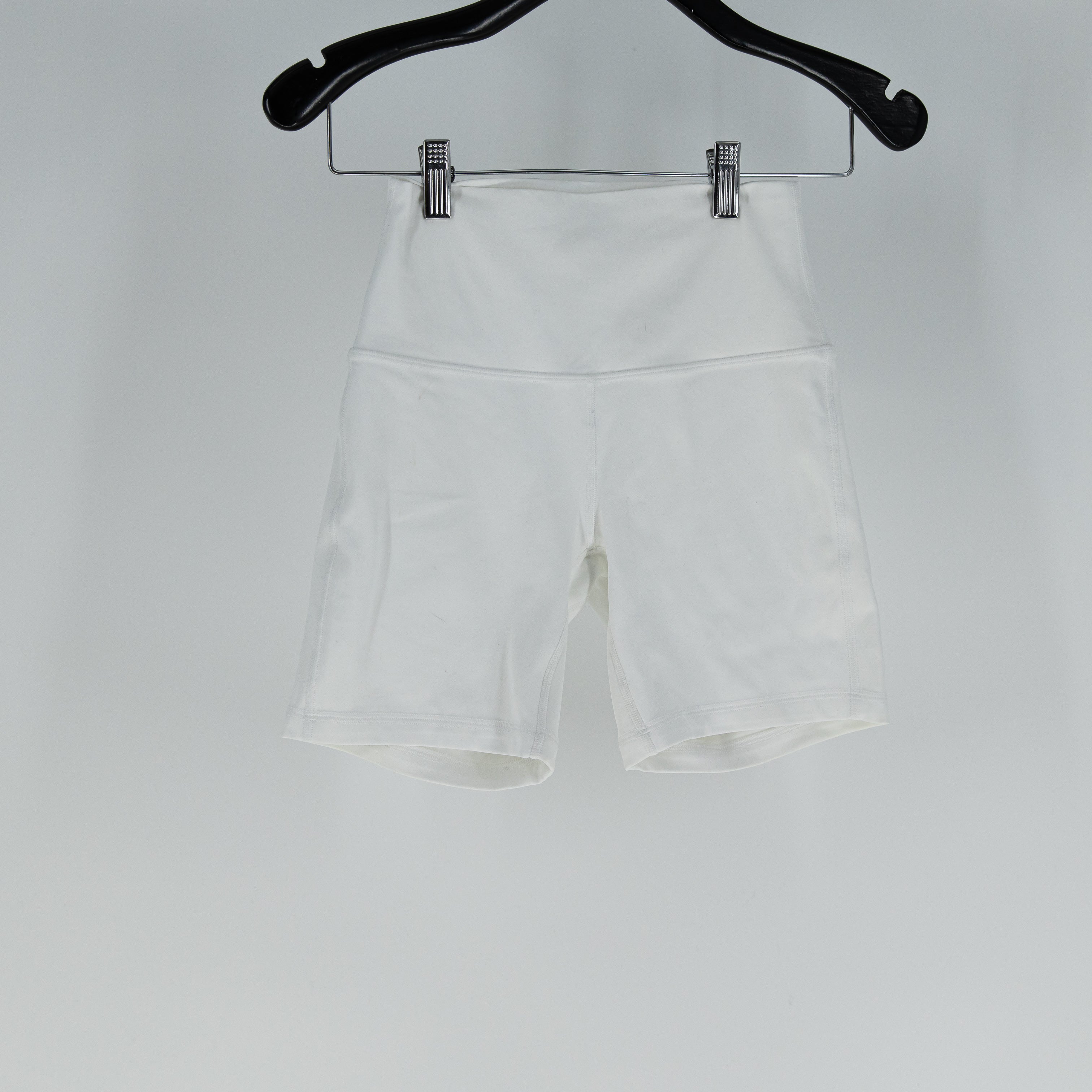 Lululemon Women's Align High Rise Athletic Work Out Shorts Optic White 4