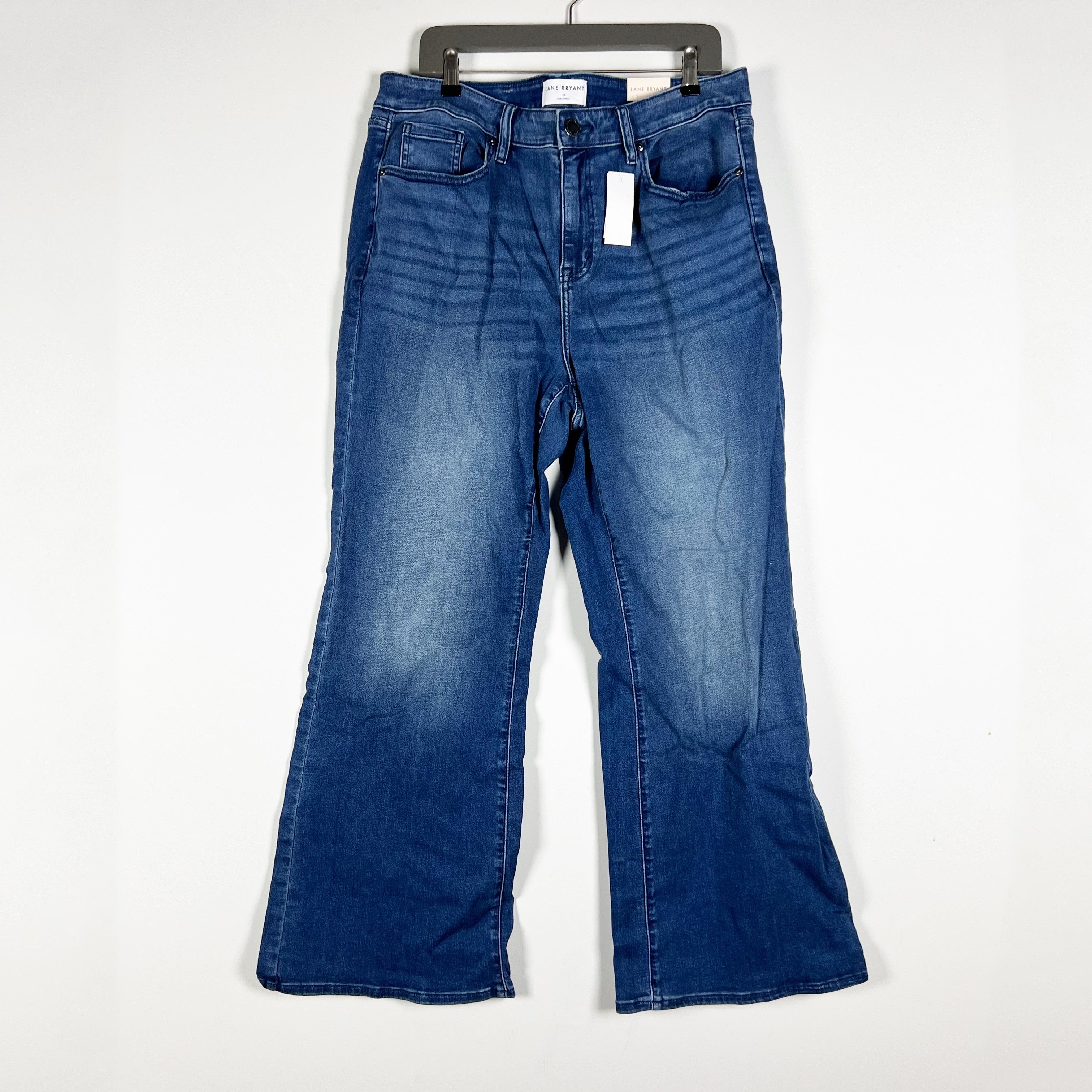 NEW Lane Bryant Signature Boot Cut Flare High Rise Dreamfeel Denim Jeans 20