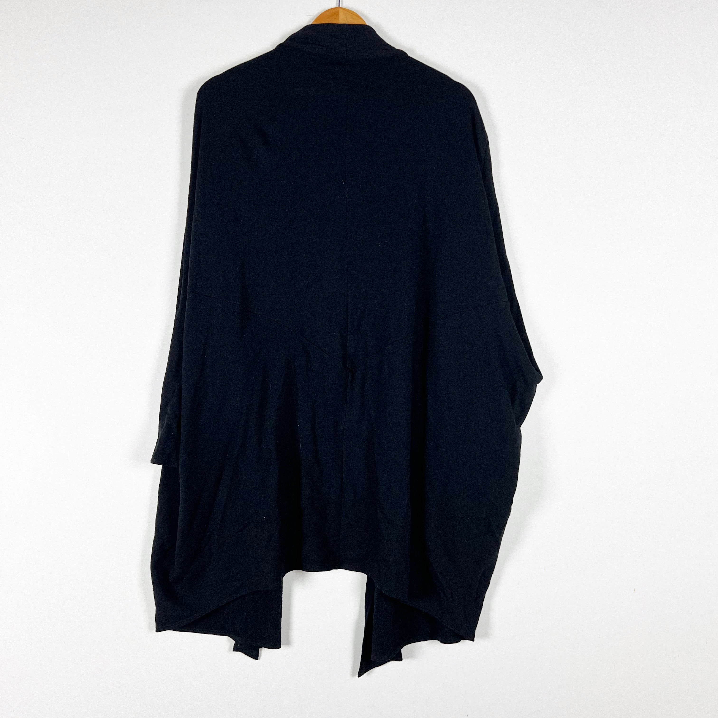 Beyond Yoga Women's Modal Ultra Soft Open Front Cardigan Sweater Black XS/S