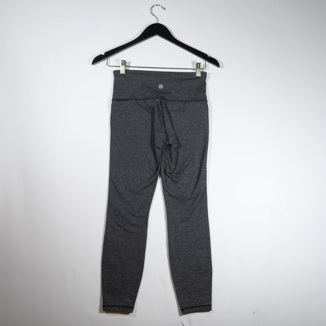 NEW Athleta Criss Cross Power Up 7/8 Ankle Crop Athletic Work Out Tights Legging