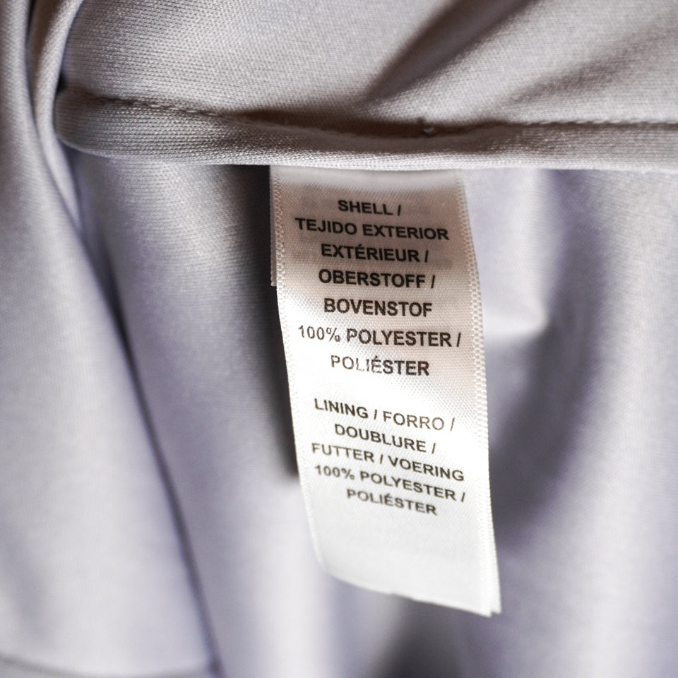 Aidan Mattox Lavender Allover Lace Floral Crystal Jewel Beaded Embellished Dress