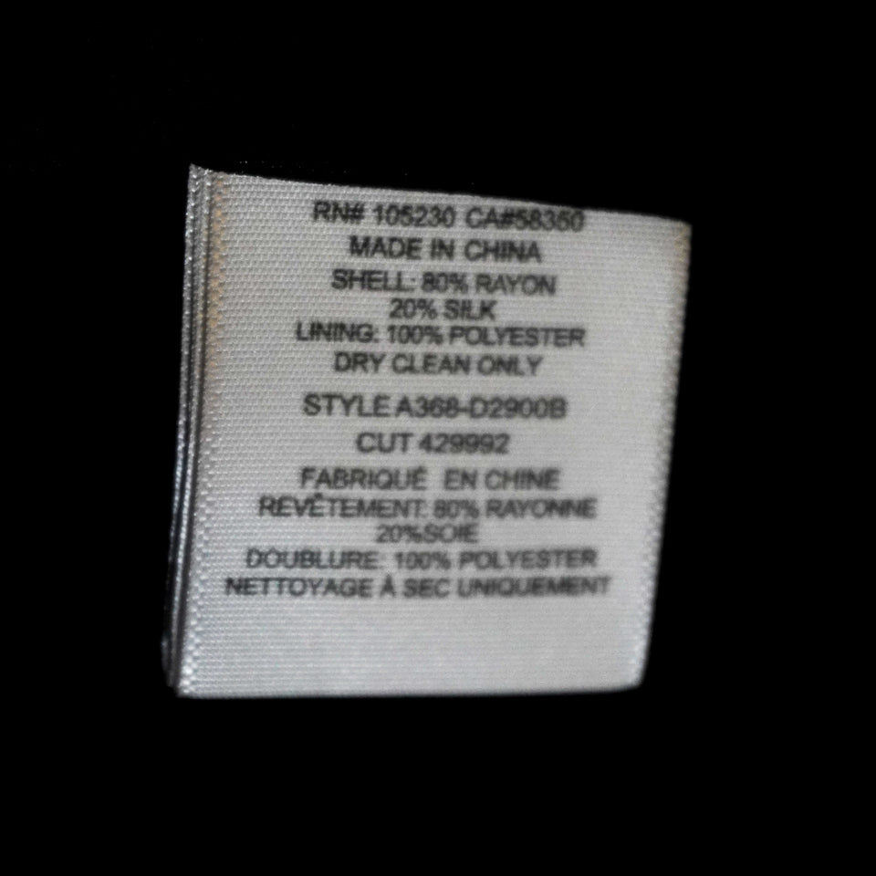 NEW Joie One Shoulder Velvet Velour Flirty Ruffle Mini Dress Caviar Black Large