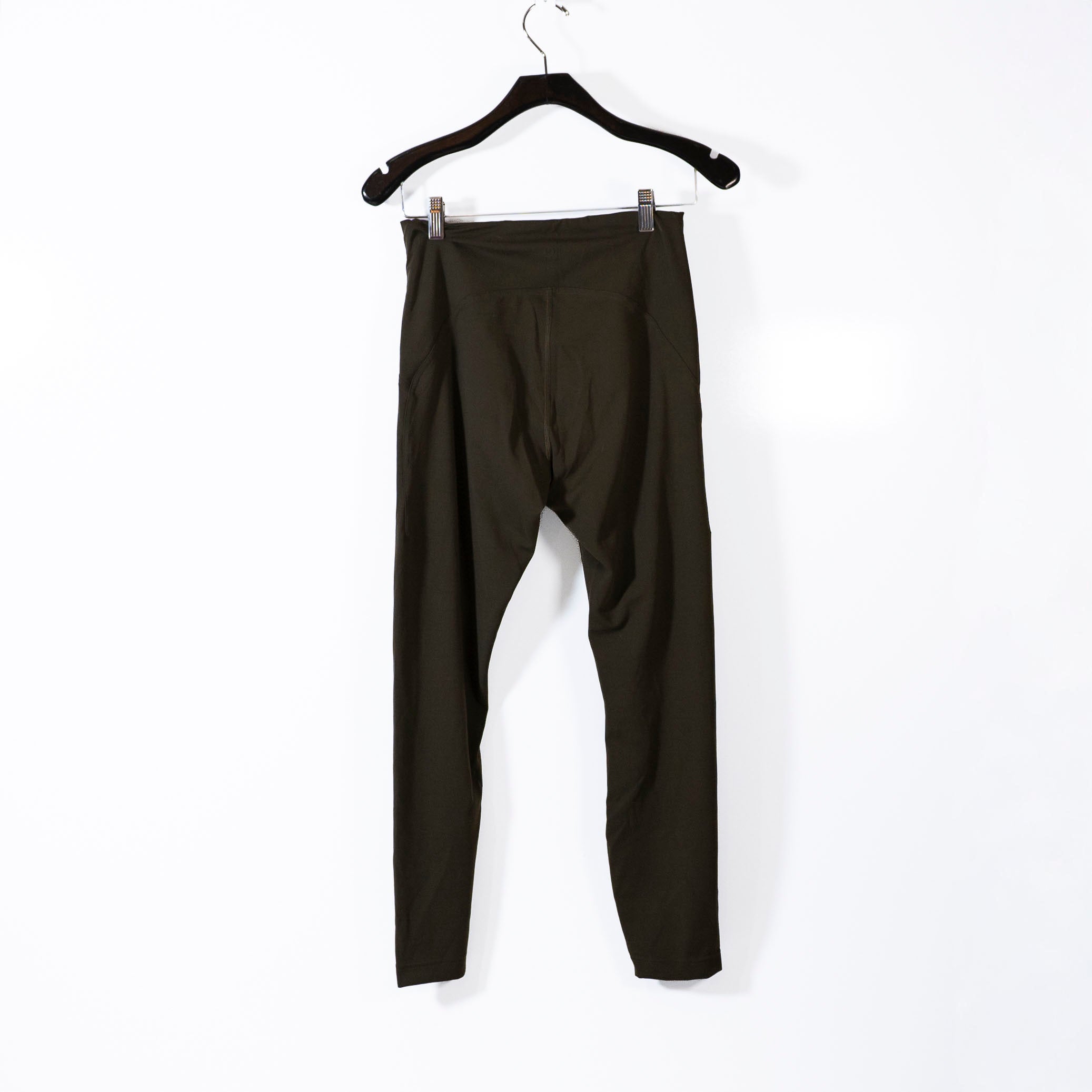 Lululemon Instill High Rise Athletic Work Out Leggings Tight 25” Dark Olive 8