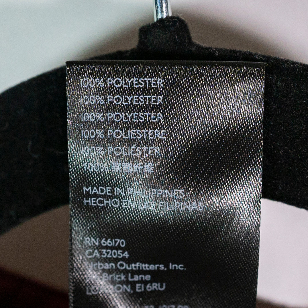 Anthropologie Pliss Pleated Satin Long Sleeve Quarter Button Blouse Shirt Large