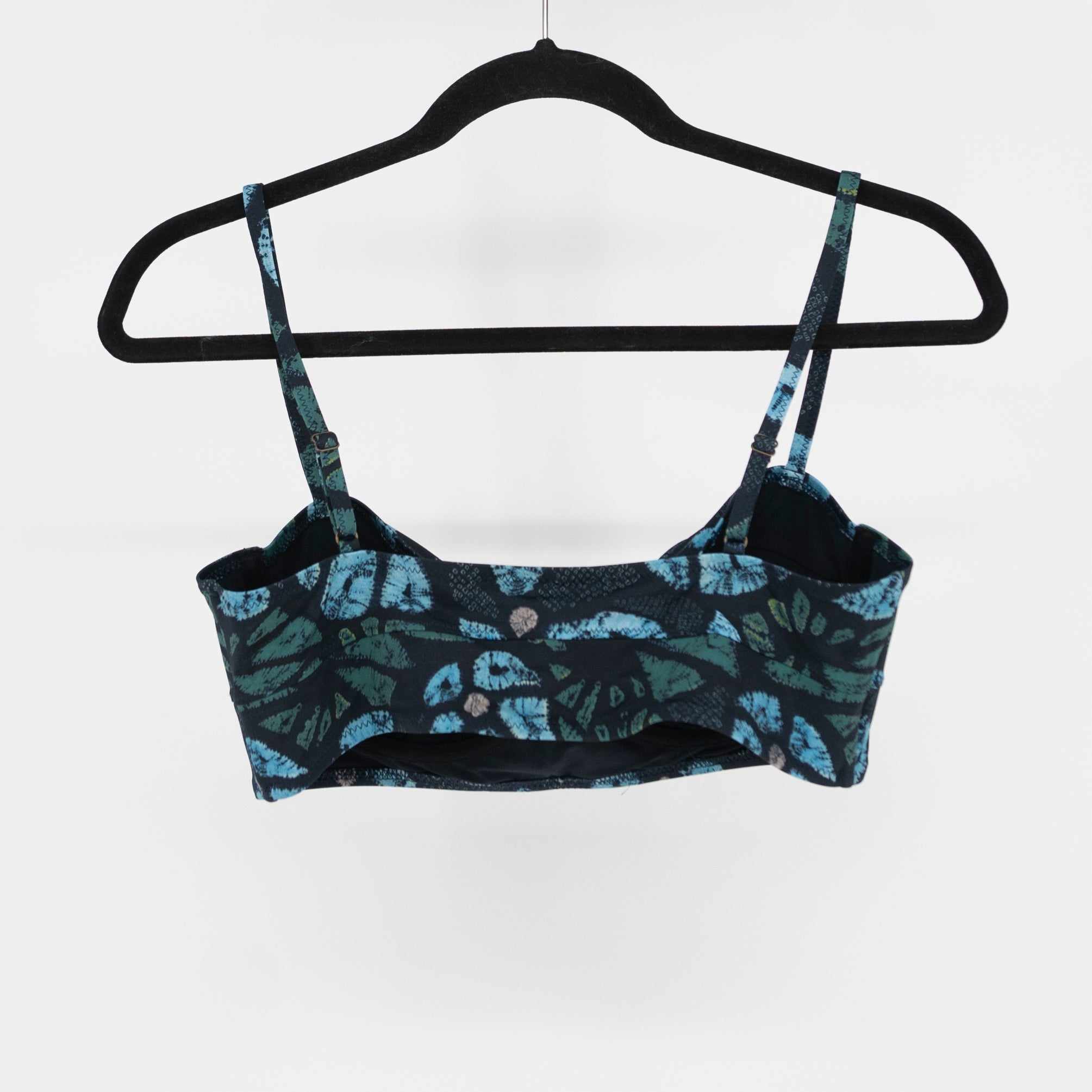 Ulla Johnson Zahara Underwire Bikini Swim Bathing Suit Top Urchin Print Large