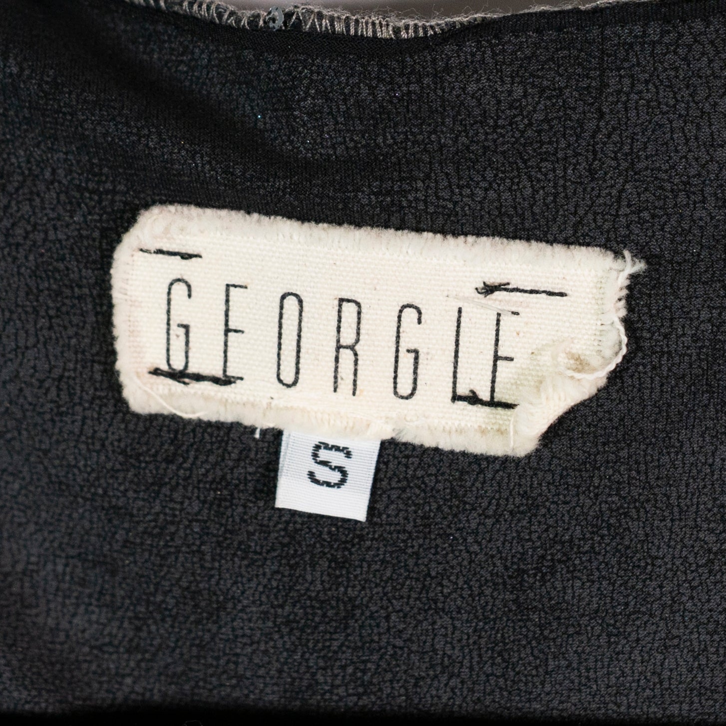 Georgie Sequin Glitter Sparkle Embellished Sleeveless Moto Vest Jacket Small