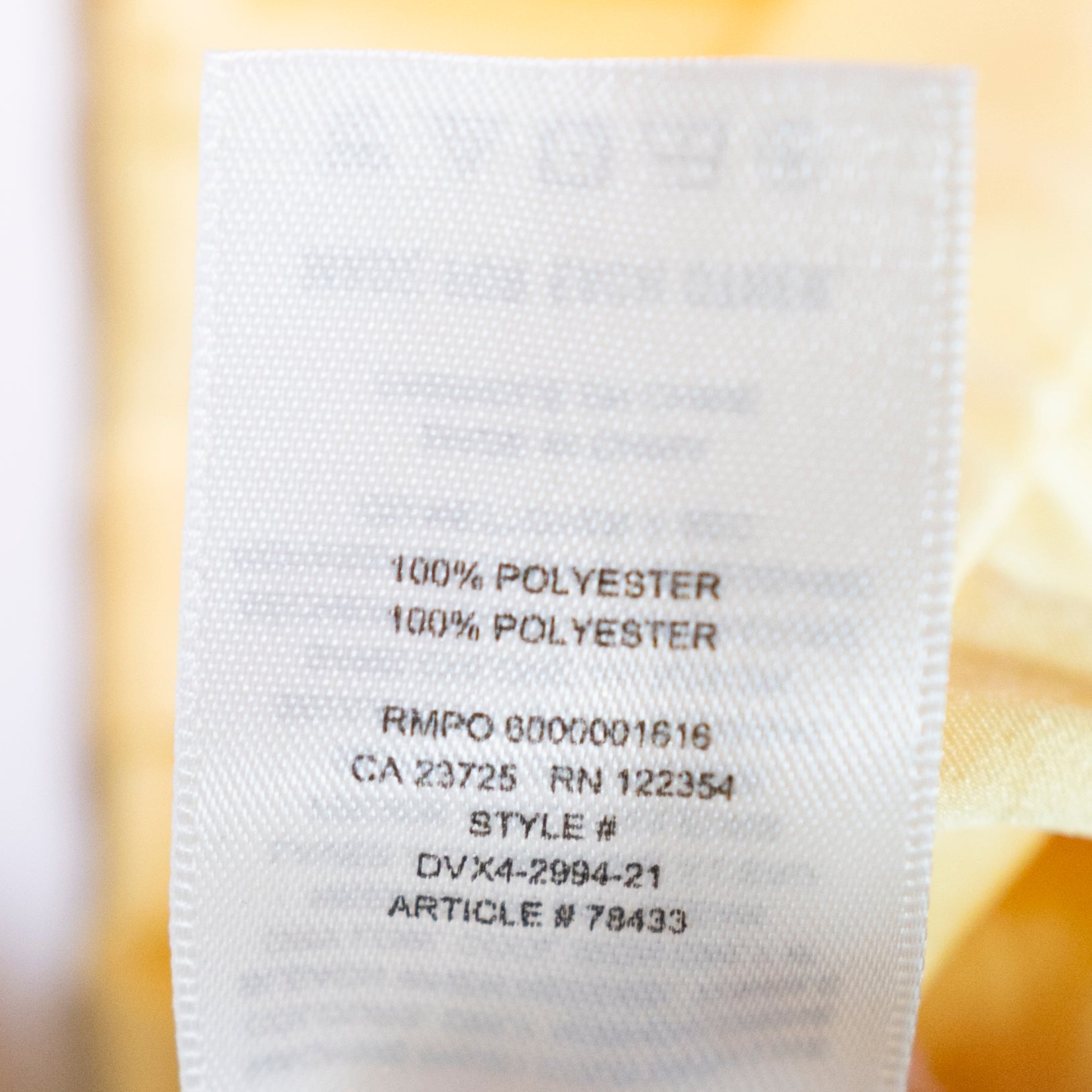 Wilfred Aritzia Sonnet Ruched Satin Scoop Neck Crop Top Camisole Tank Top Yellow