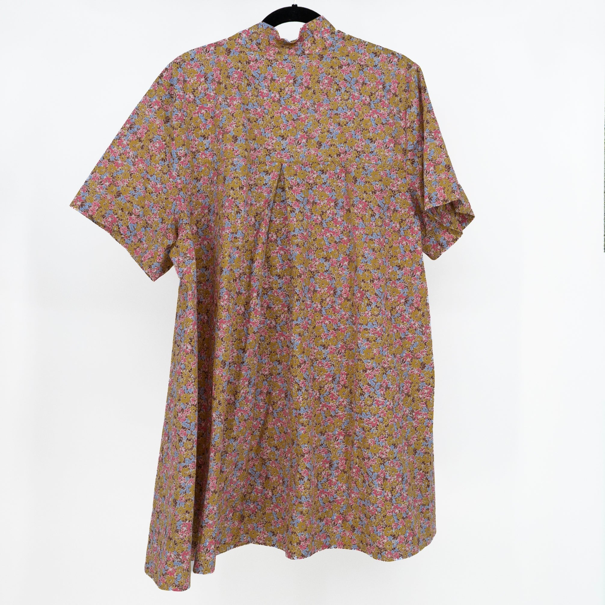 Maeve Anthropologie Jeannie Short Sleeve A Line Mini Floral Flower Print Dress