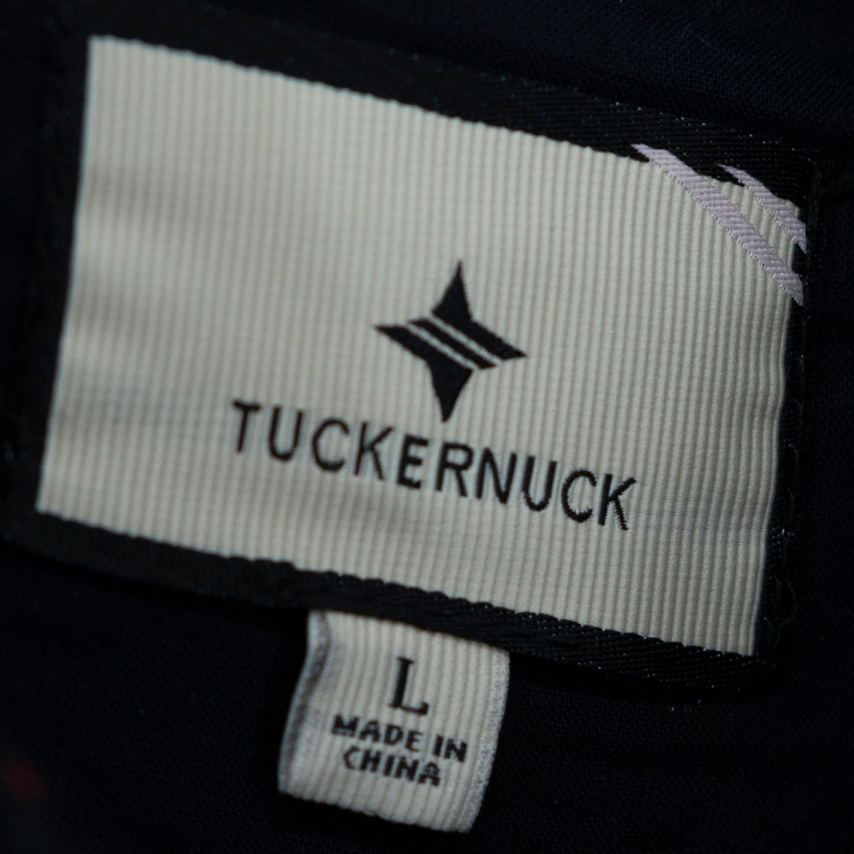 Tuckernuck Callahan Floral Flower Embroidered Collared Pullover Shirt Dess Large