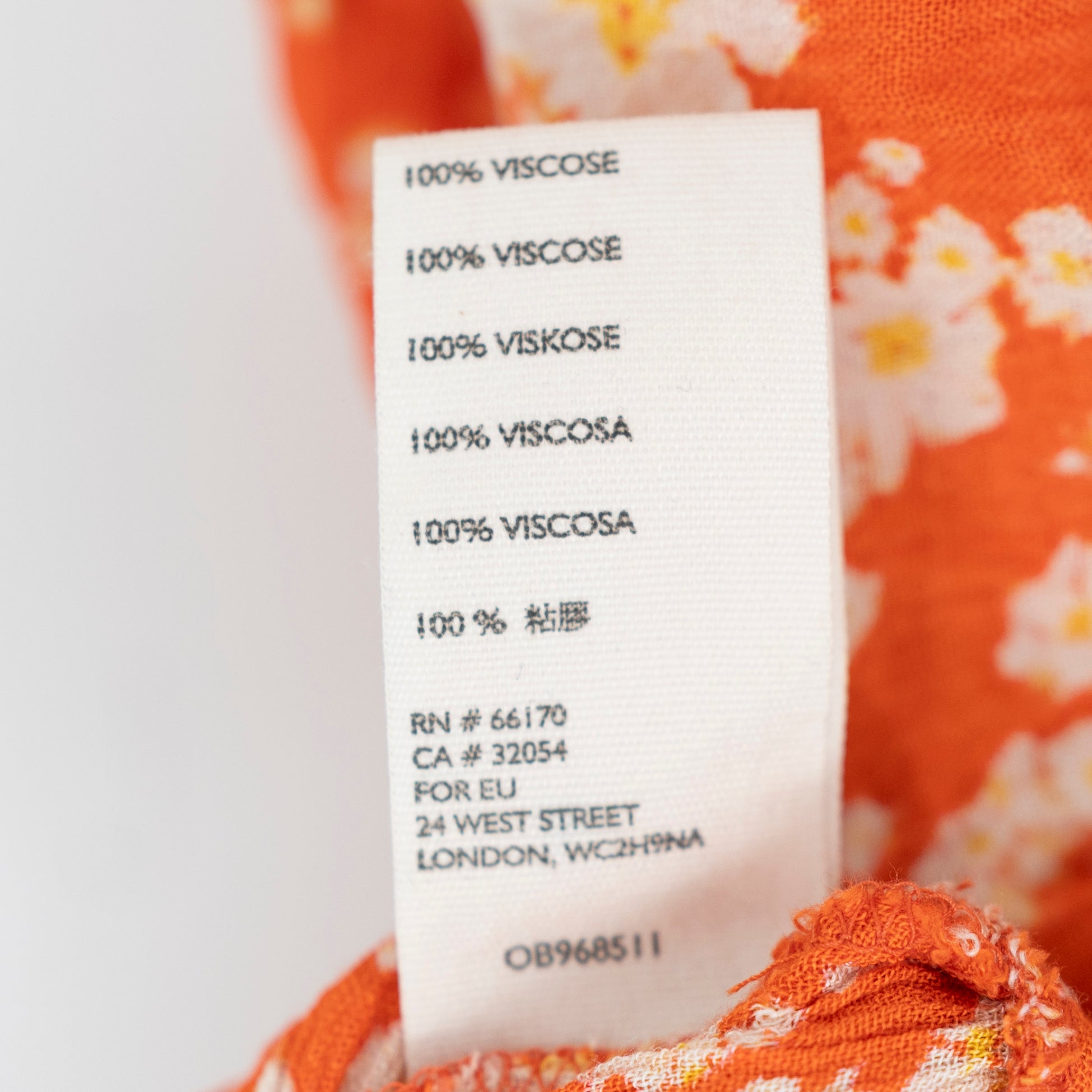 Free People Coast To Coast Convertible Smocked Tunic Dress Skirt Orange Printed