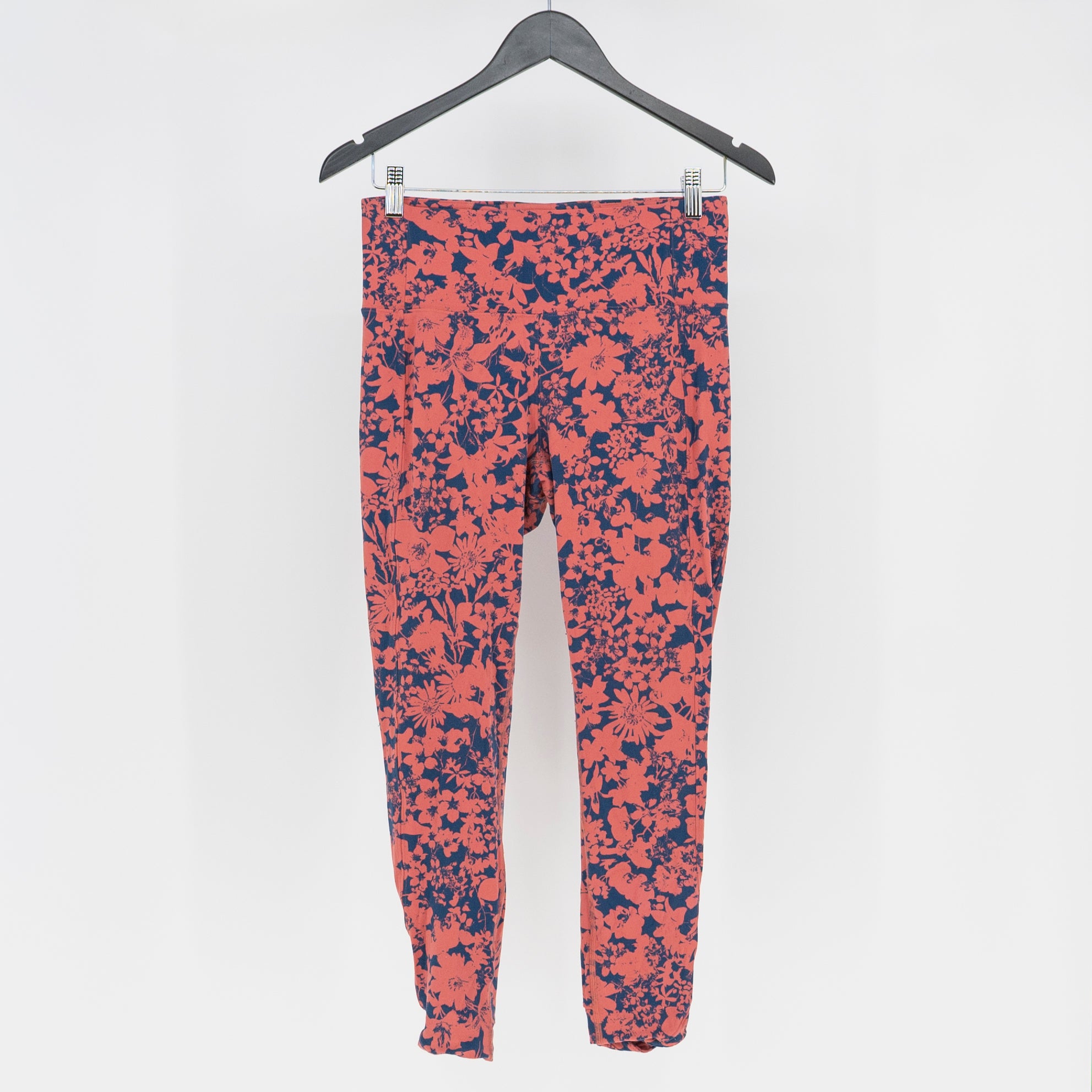 Lululemon All You Do Tight 25" Efflorescent Dark Canyon Onyx Blue Leggings 8