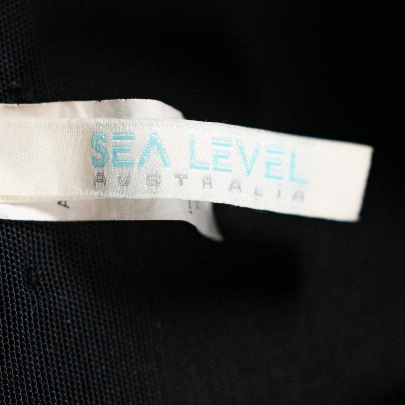 Sea Level Spliced Black White One Piece Bathing Swim Suit 6