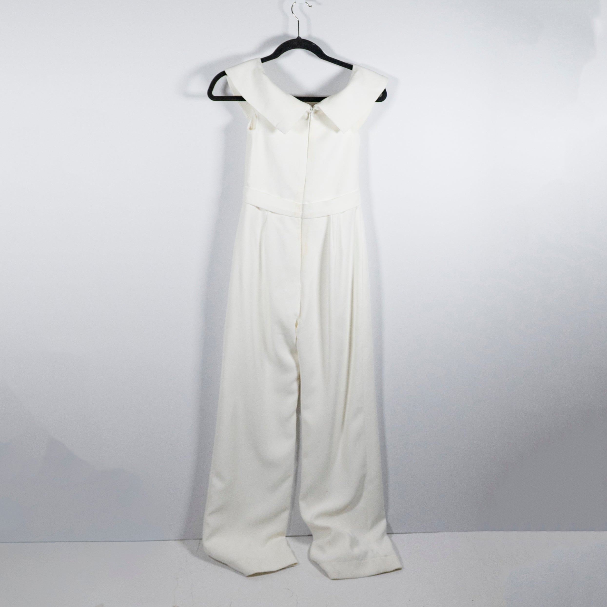 House Of CB Rissa Ponte Stretch Off The Shoulder Double Breasted Jumpsuit Jumper