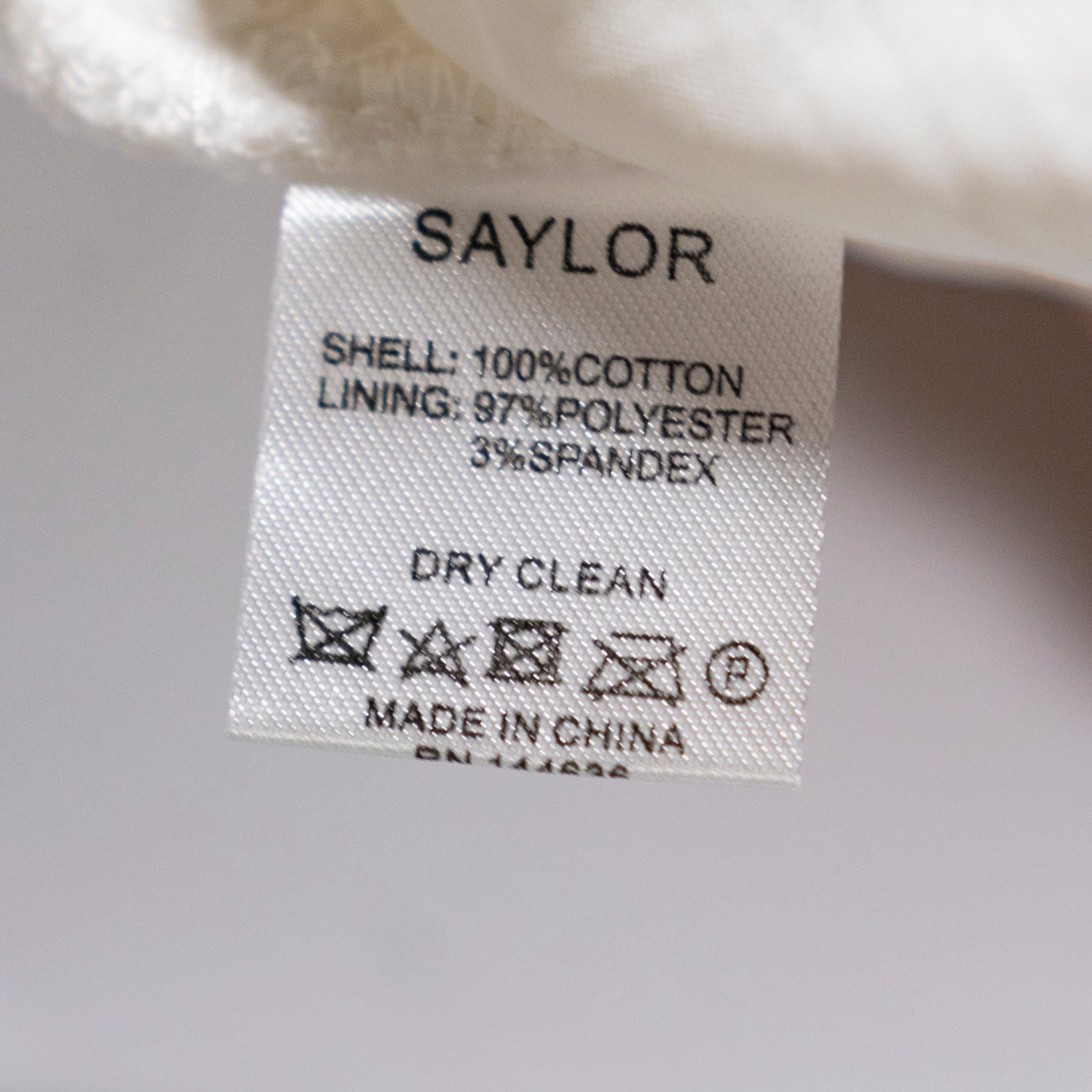 NEW Saylor Elie Cotton Fringe Crochet Knit Midi Skirt White XS