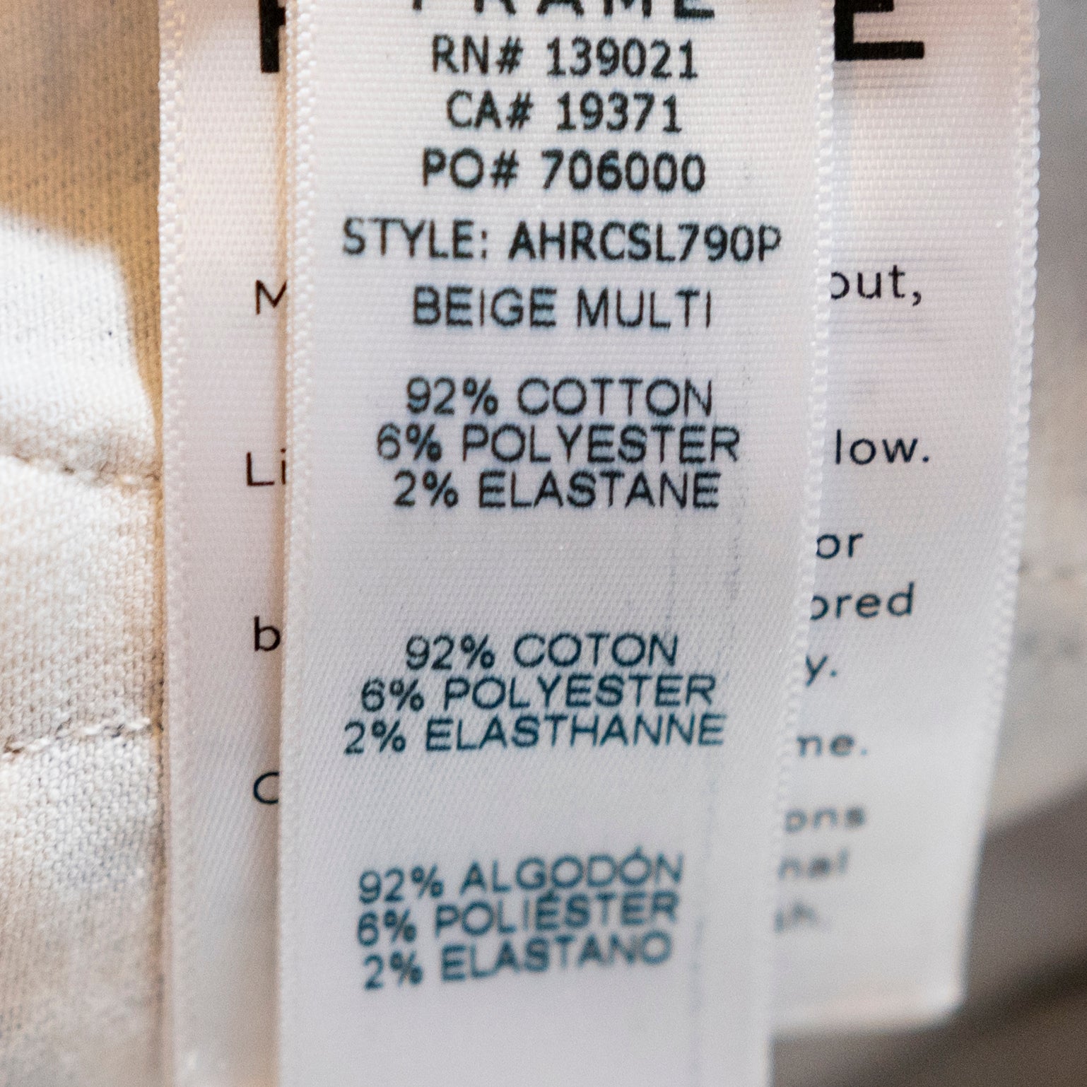 Frame Denim Ali High Rise Cotton Stretch Cigarette Skinny Jeans Cheetah Leopard