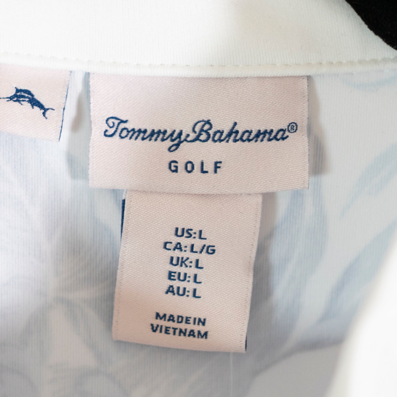 Tommy Bahama Golf Women's Sleeveless Quarter Zip Floral Mini Cooling Dress Large