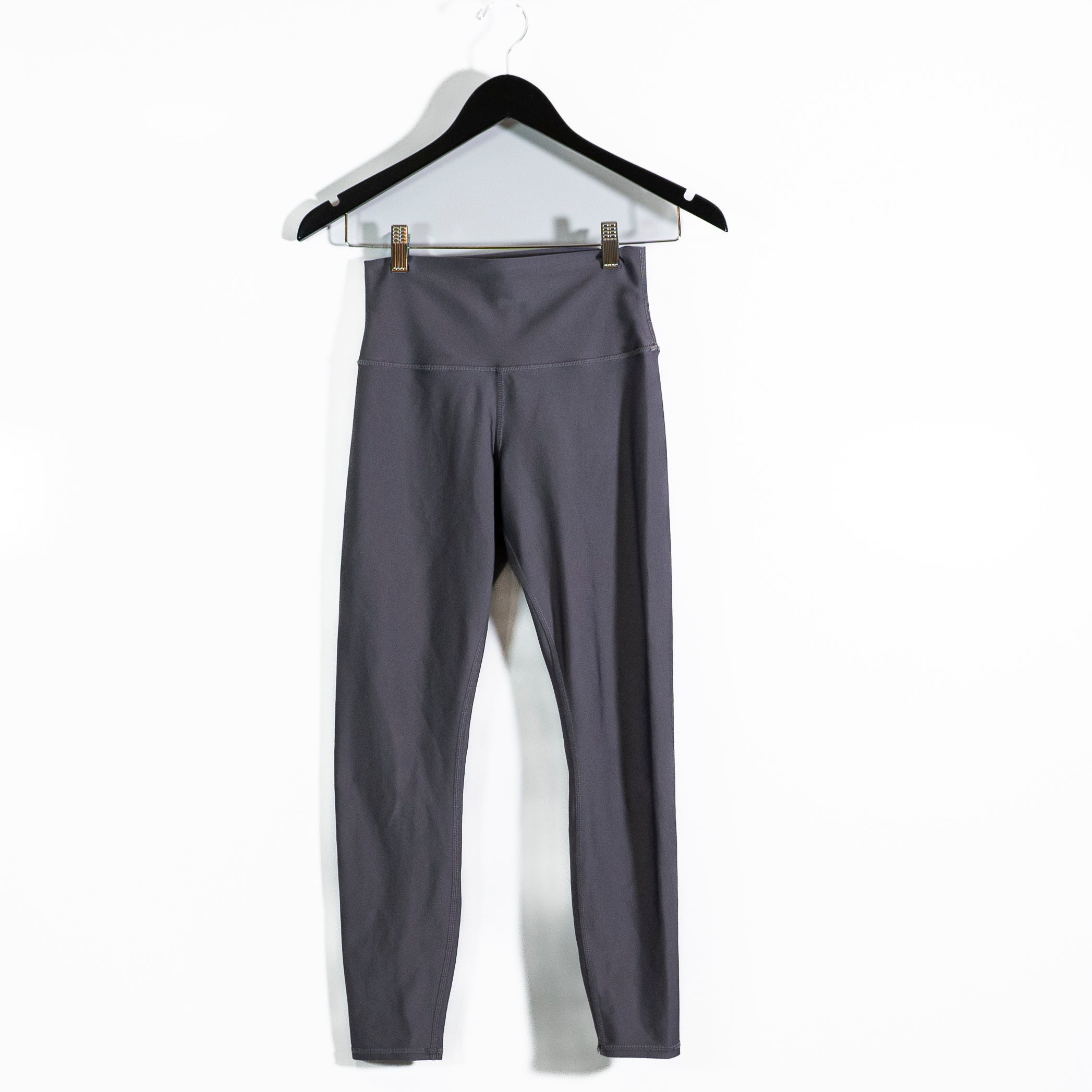 Alo Yoga Women's High Rise Athletic Work Out Full Length Leggings Gray Small