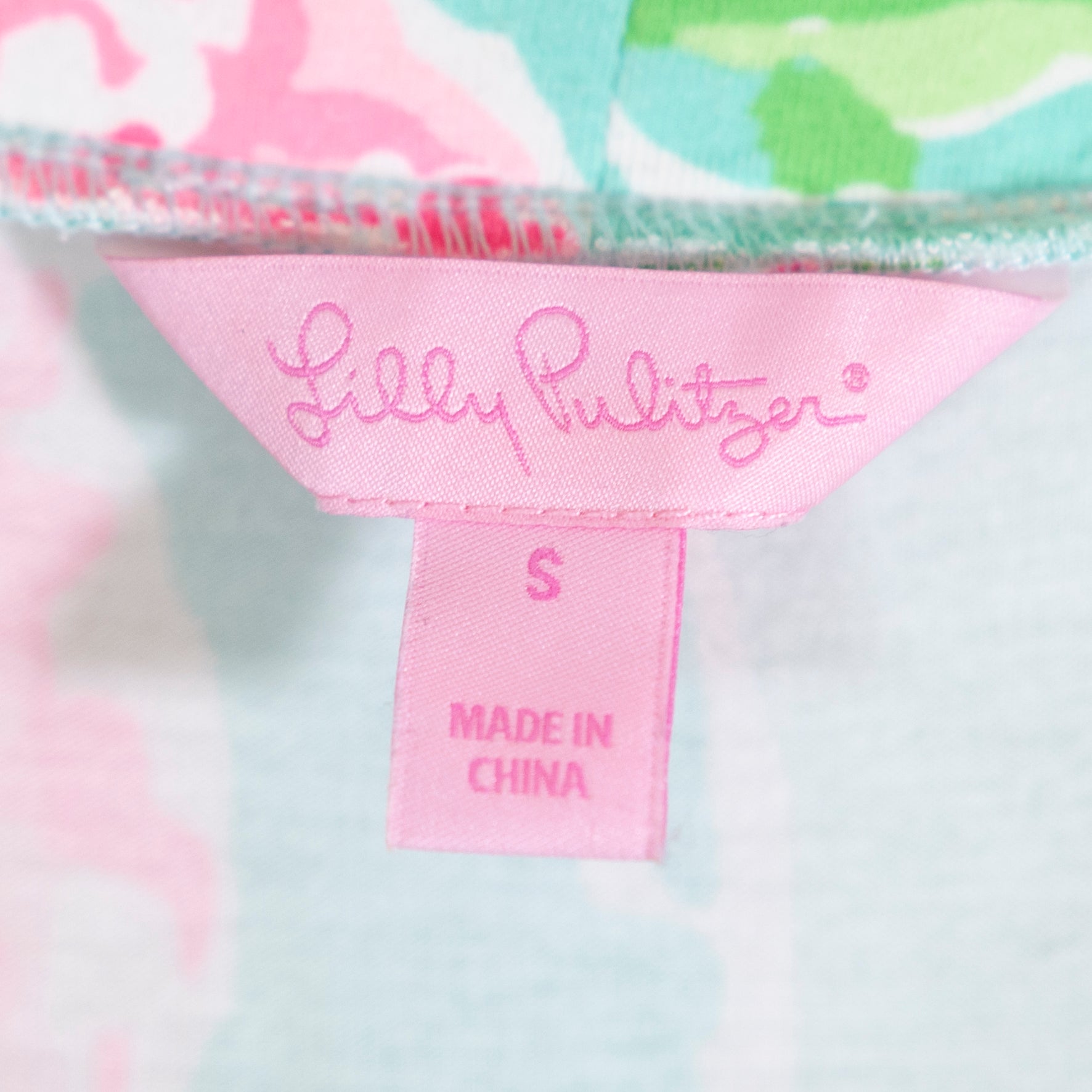 Lilly Pulitzer Meridan Stretch Knit Mini Wrap Dress Poolside Blue Going Stag S