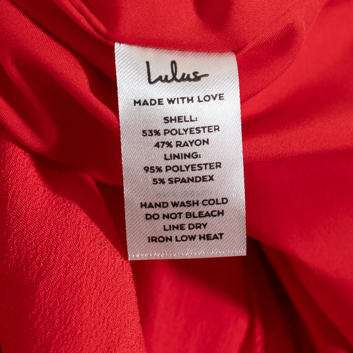 NEW Lulus Bold New Look Bright Red Tie Back Twirl Midi Dress With Pockets Medium