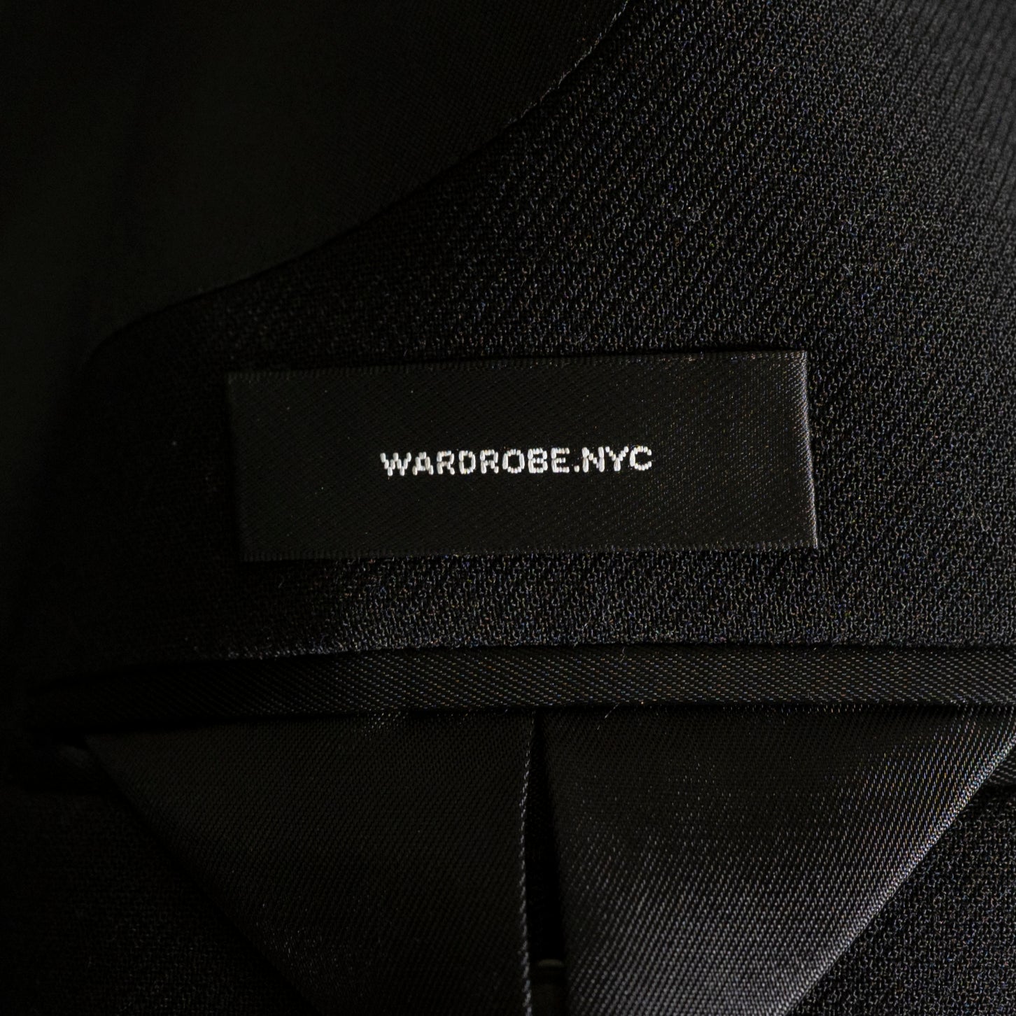 NEW Wardrobe.NYC X Hailey Bieber HB Wool Structured Blazer Jacket Black Medium