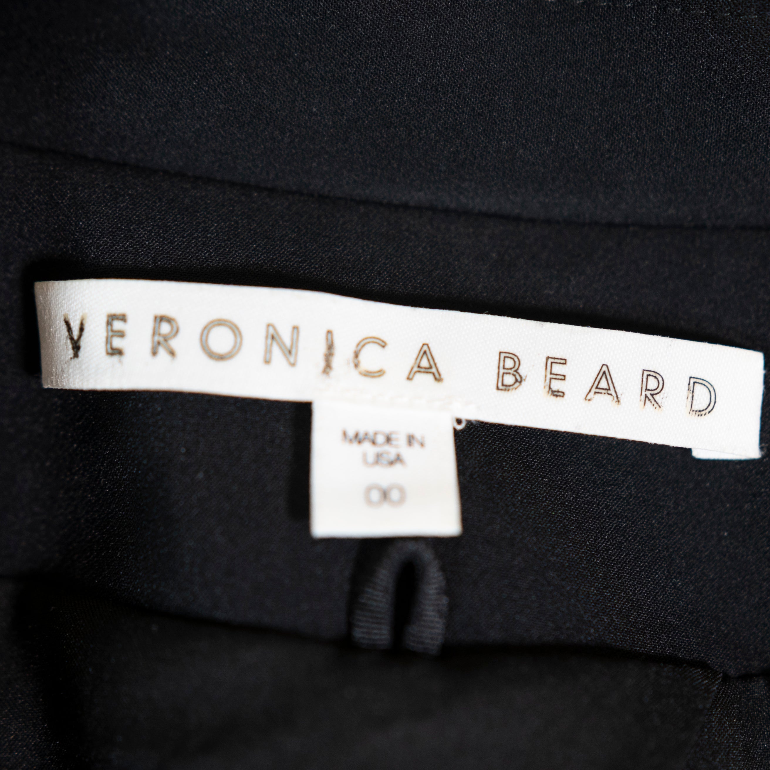 Veronica Beard Women's Iconic Scuba Dickey One Button Blazer Jacket Black 00