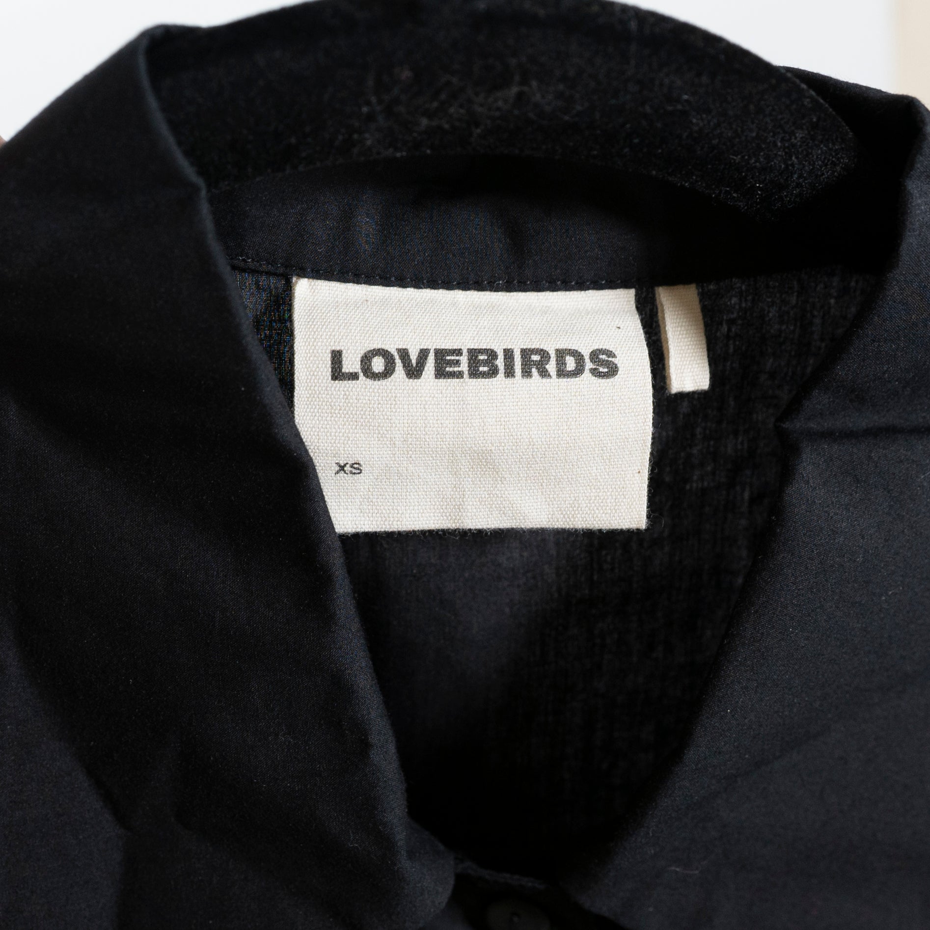 Lovebirds Talia Cotton Poplin Collared Button Front Pleated A Line Midi Dress XS