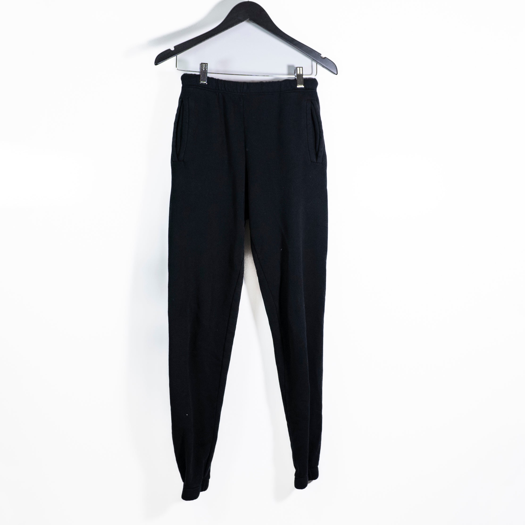 Joah Brown Women's Cotton Fleece Lined Mid Rise Ankle Crop Jogger Sweatpants XS