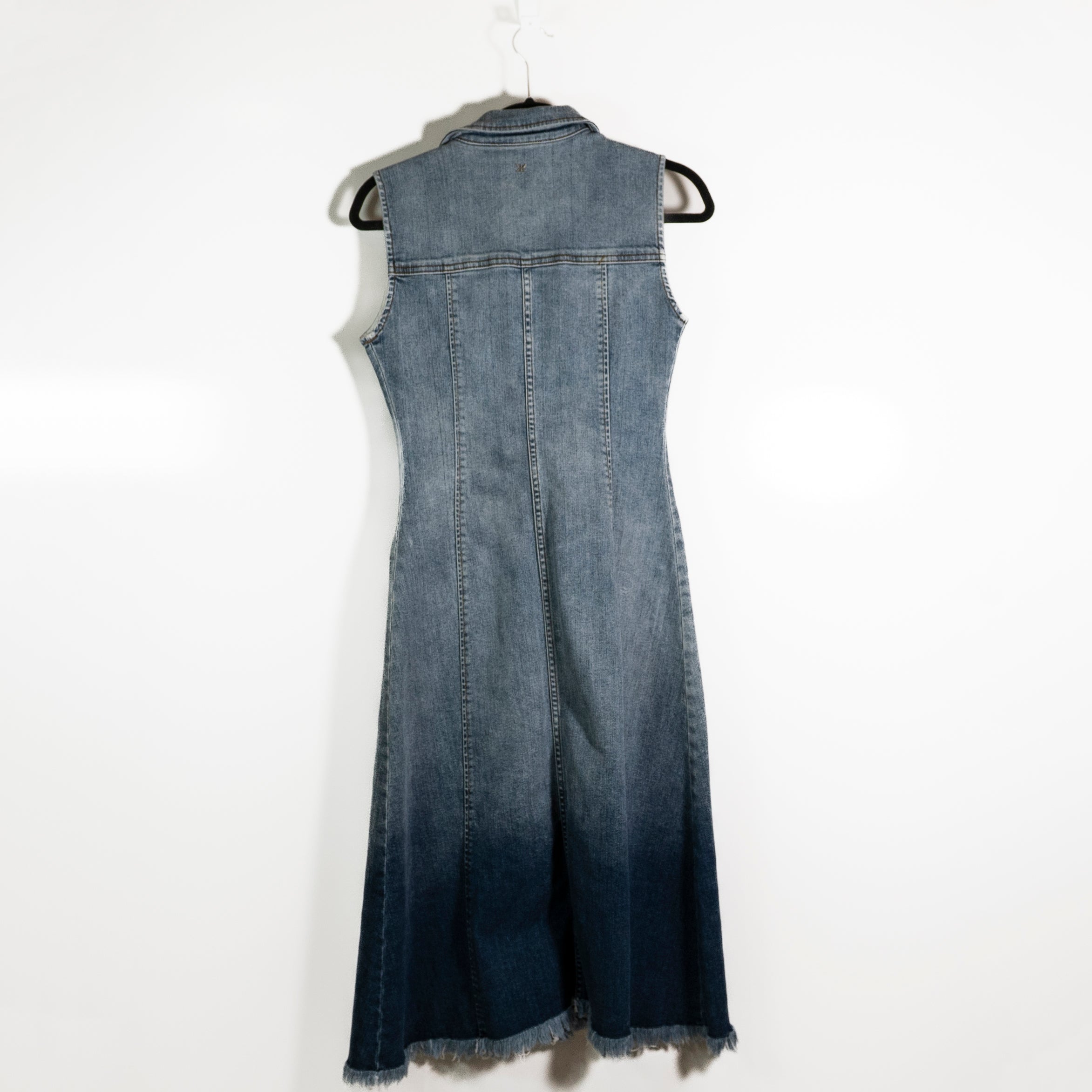 NEW Kobi Halperin Dodger Cotton Stretch Sleeveless Collared Button Front Dress 2