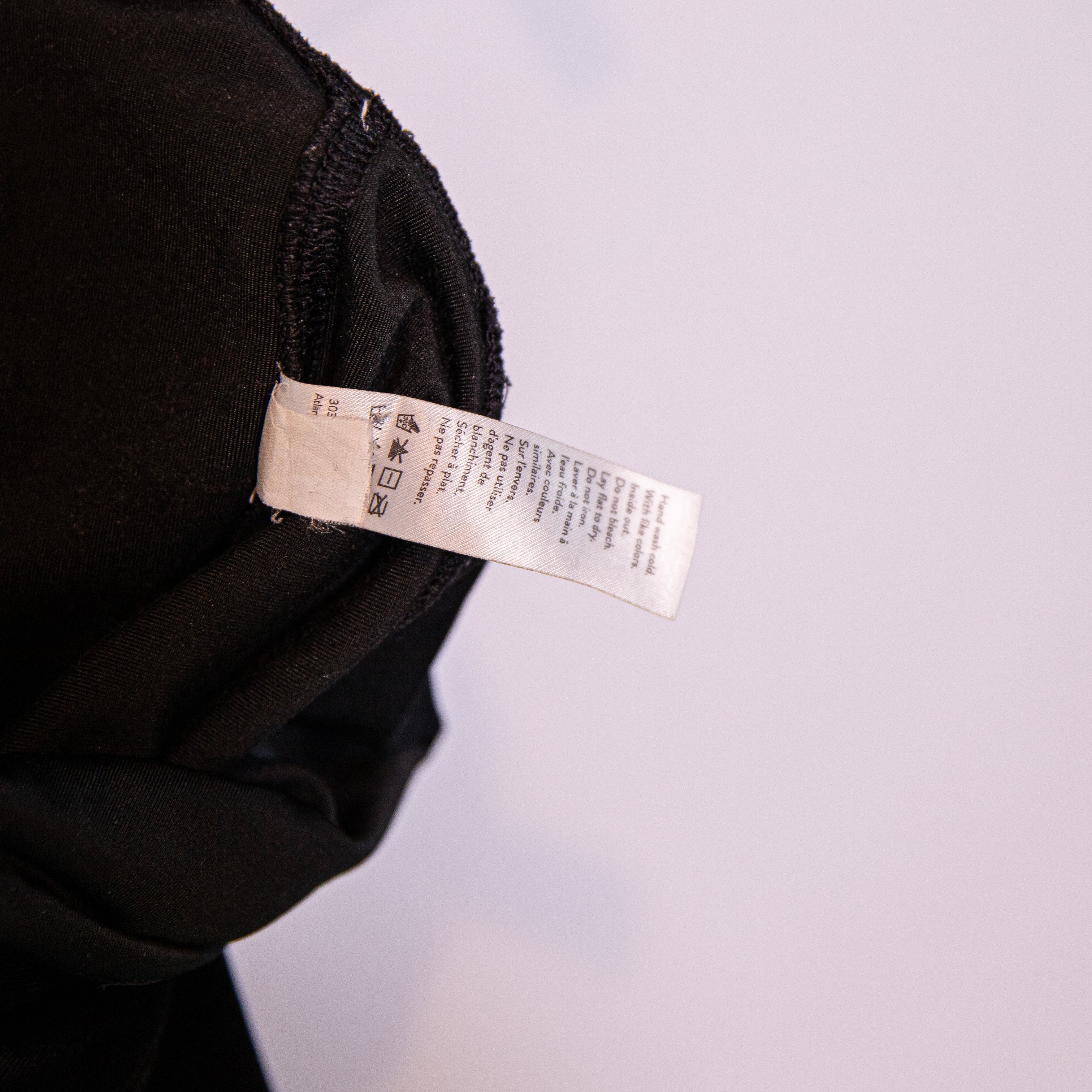 Spanx Velvet Velour High Rise Slimming Ankle Length Leggings Solid Black M