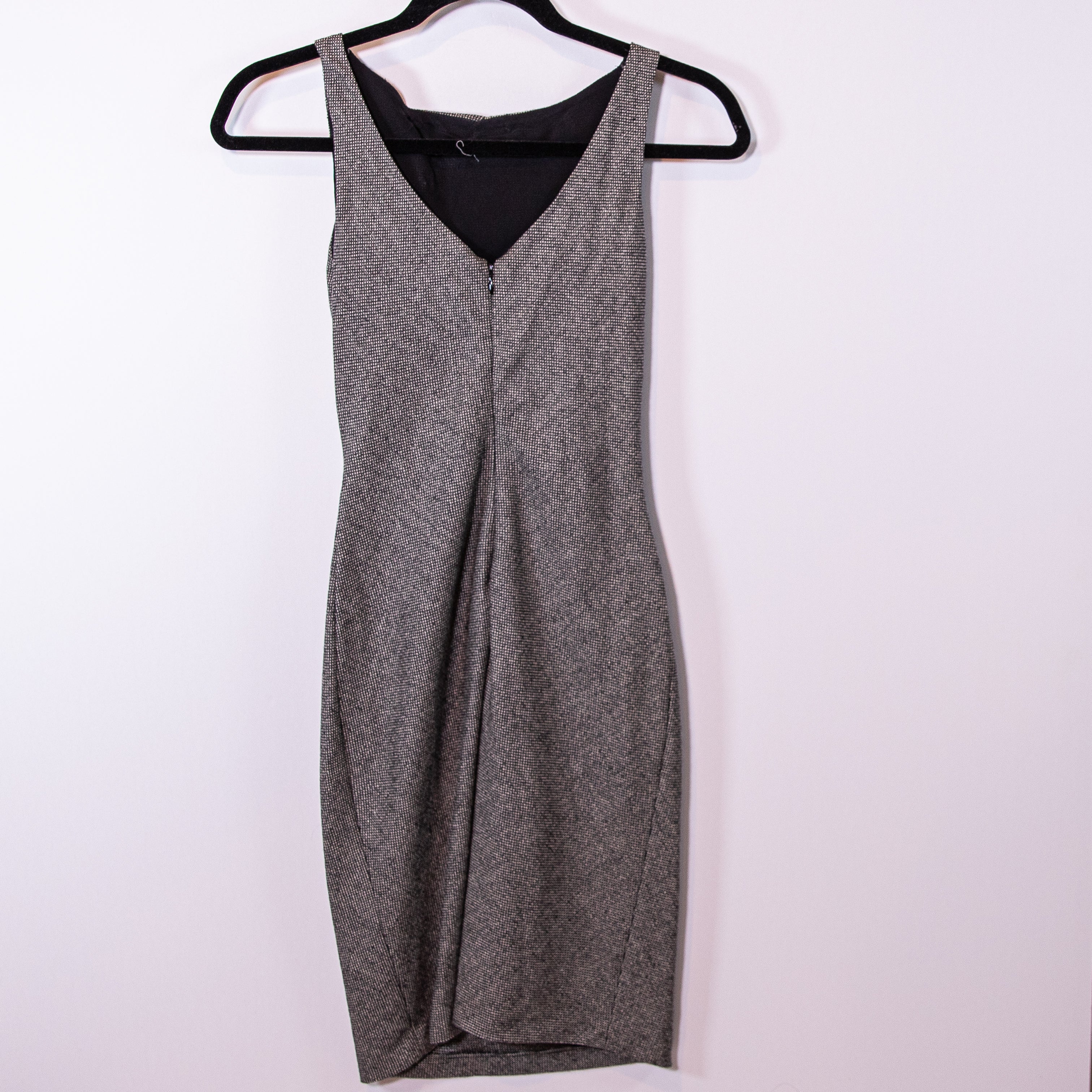 Giamattista Valli Wool Silk Woven Rosette Flower Twist Detail Shift Dress Small