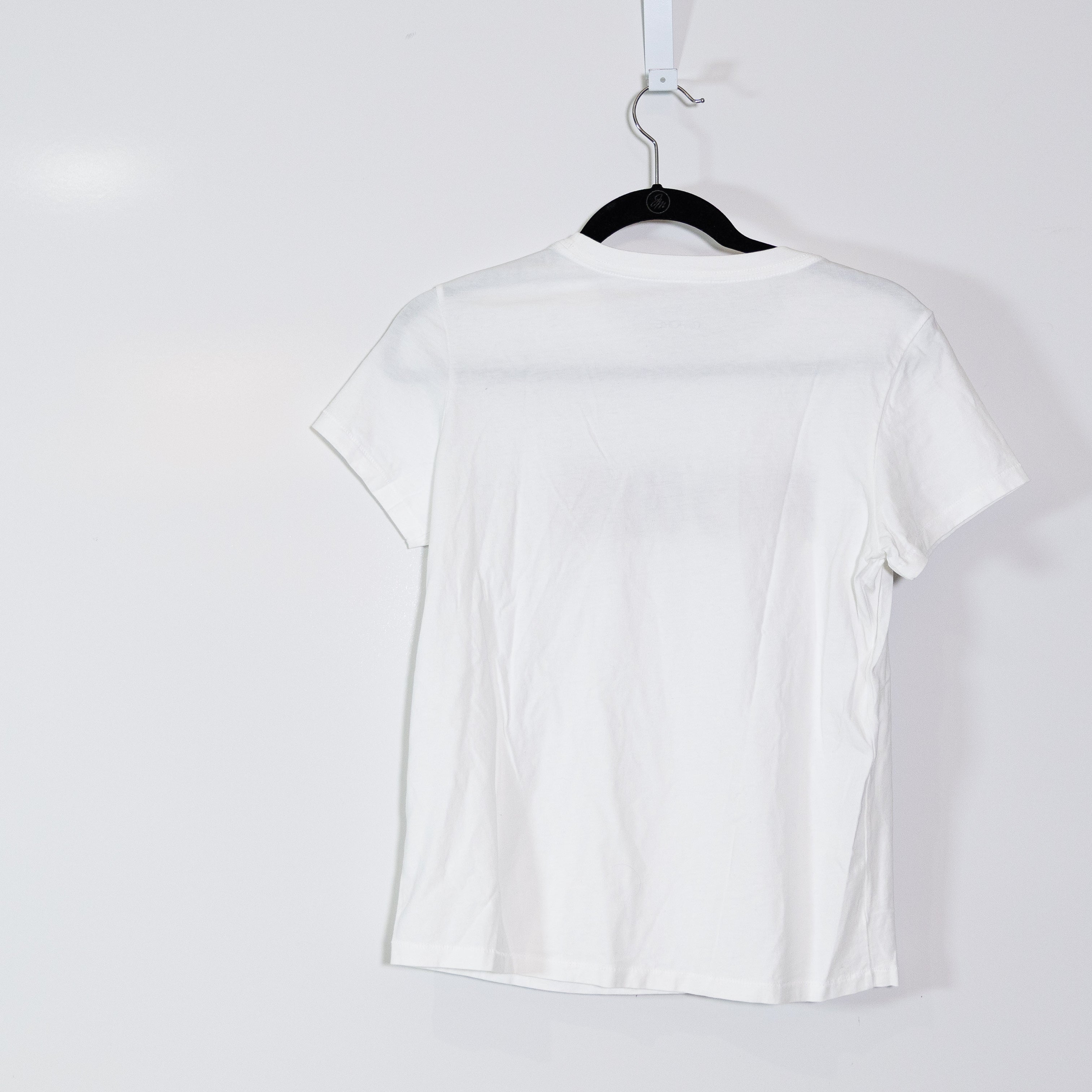 G/FORE Fore Fuzzy Logo Embroidered Cotton Short Sleeve Crew Neck Tee Shirt Top S