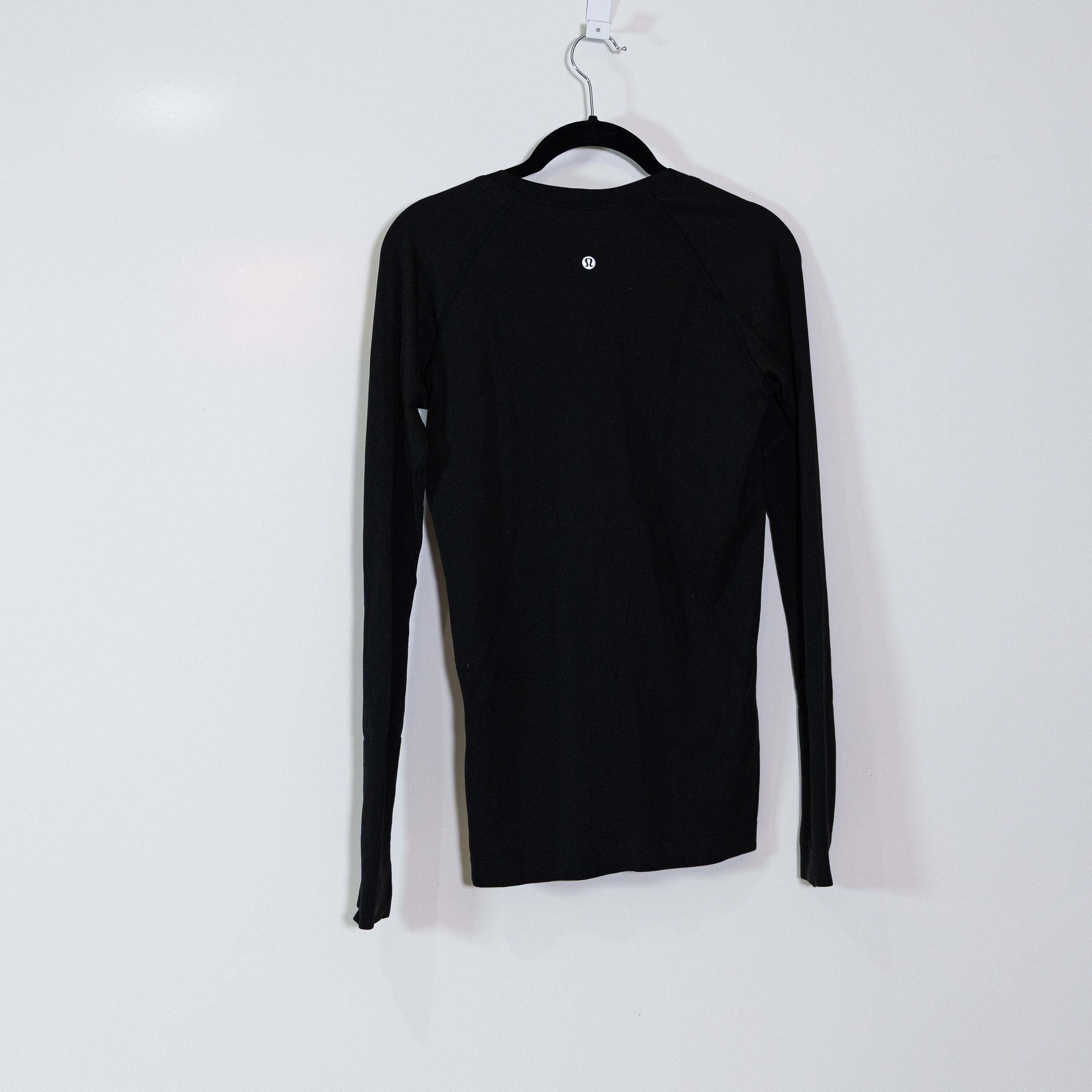 Lululemon Women's Run Swiftly Tech Long Sleeve Crew Neck Tee Shirt Purple Black