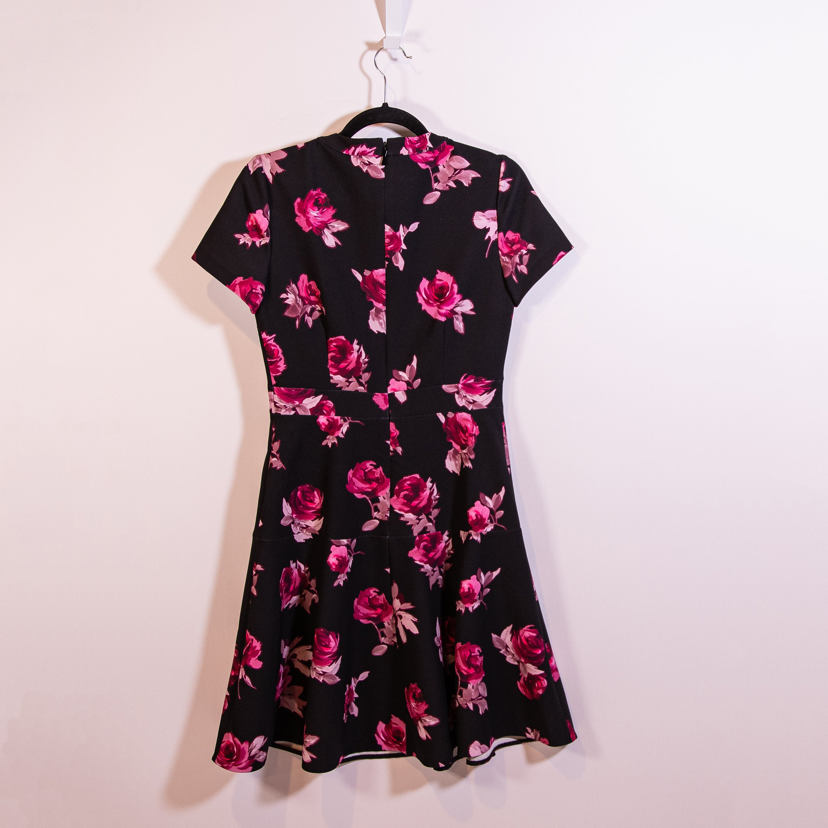 NEW Kate Spade Encore Rose Floral Flower Print Pattern Crepe Dress On Pointe 6