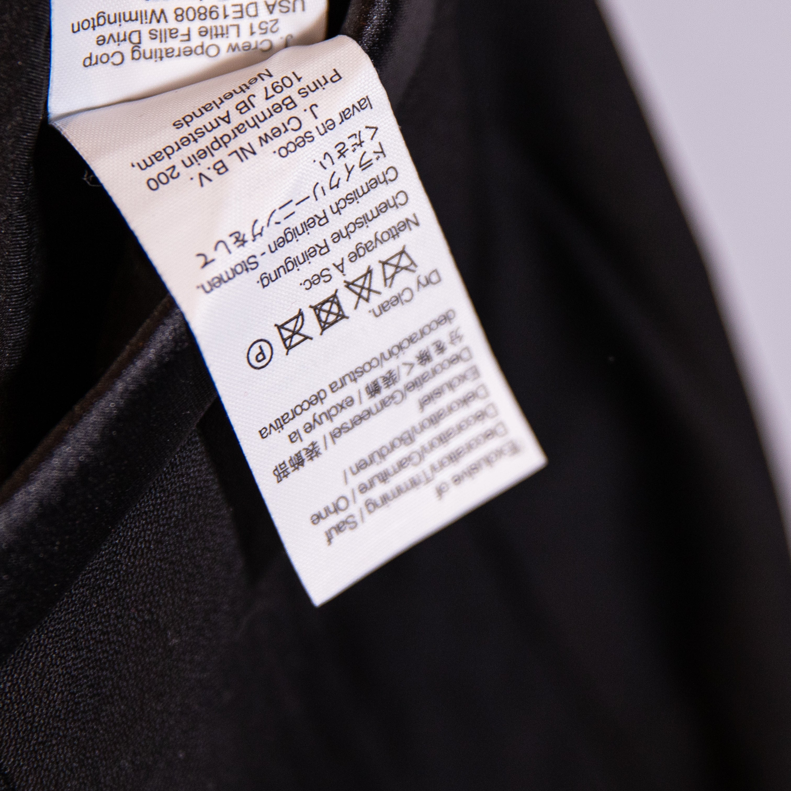 J. Crew Collection Women's Tollegno 1900 Italy Wool Straight Leg Trouser Pants 8