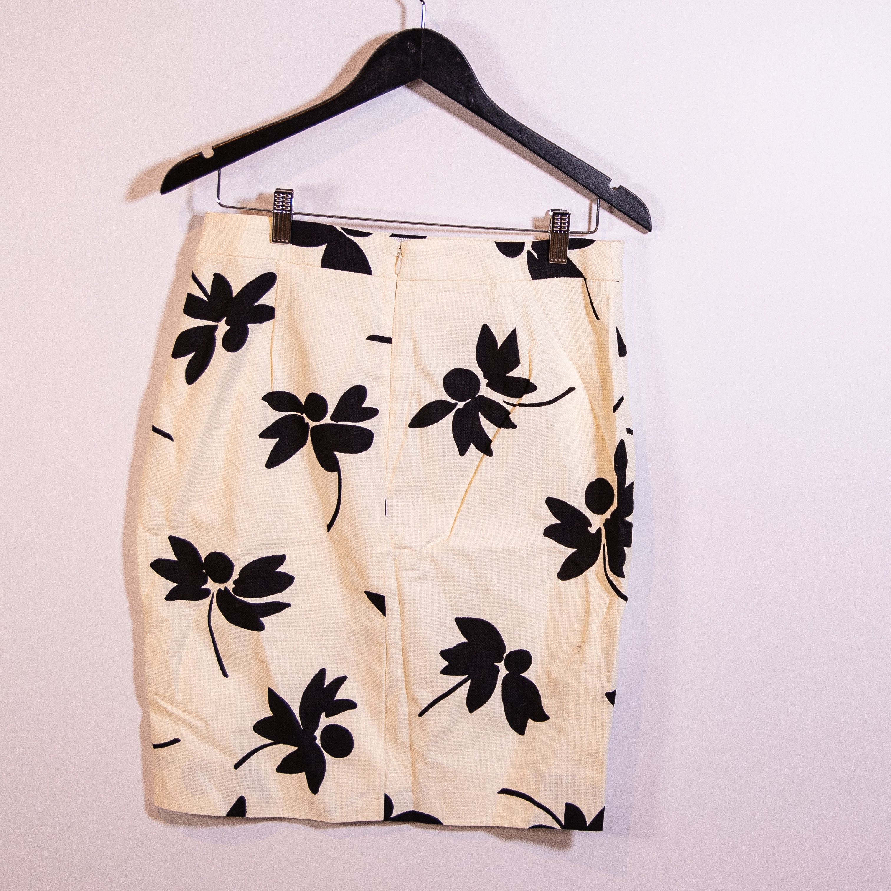 NEW J. Crew The Pencil Skirt Collection Basketweave Floral Flower Print 4