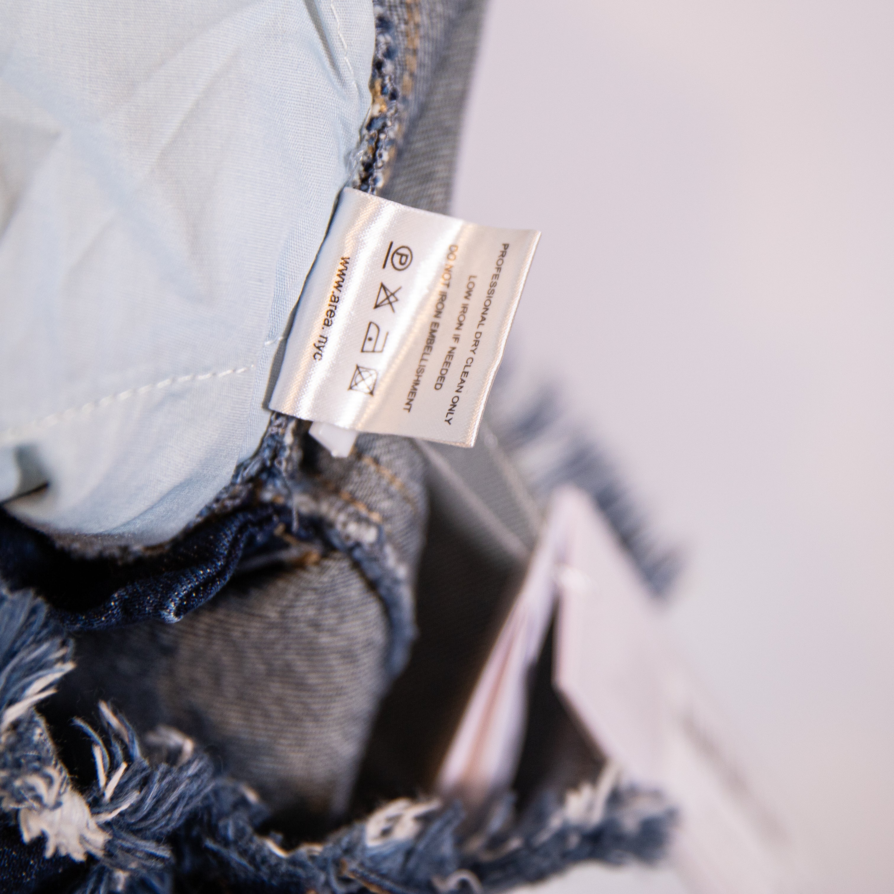 NEW Area Heart Cut Out Crystal Jewel Embellished Denim Jeans Overall Romper 6