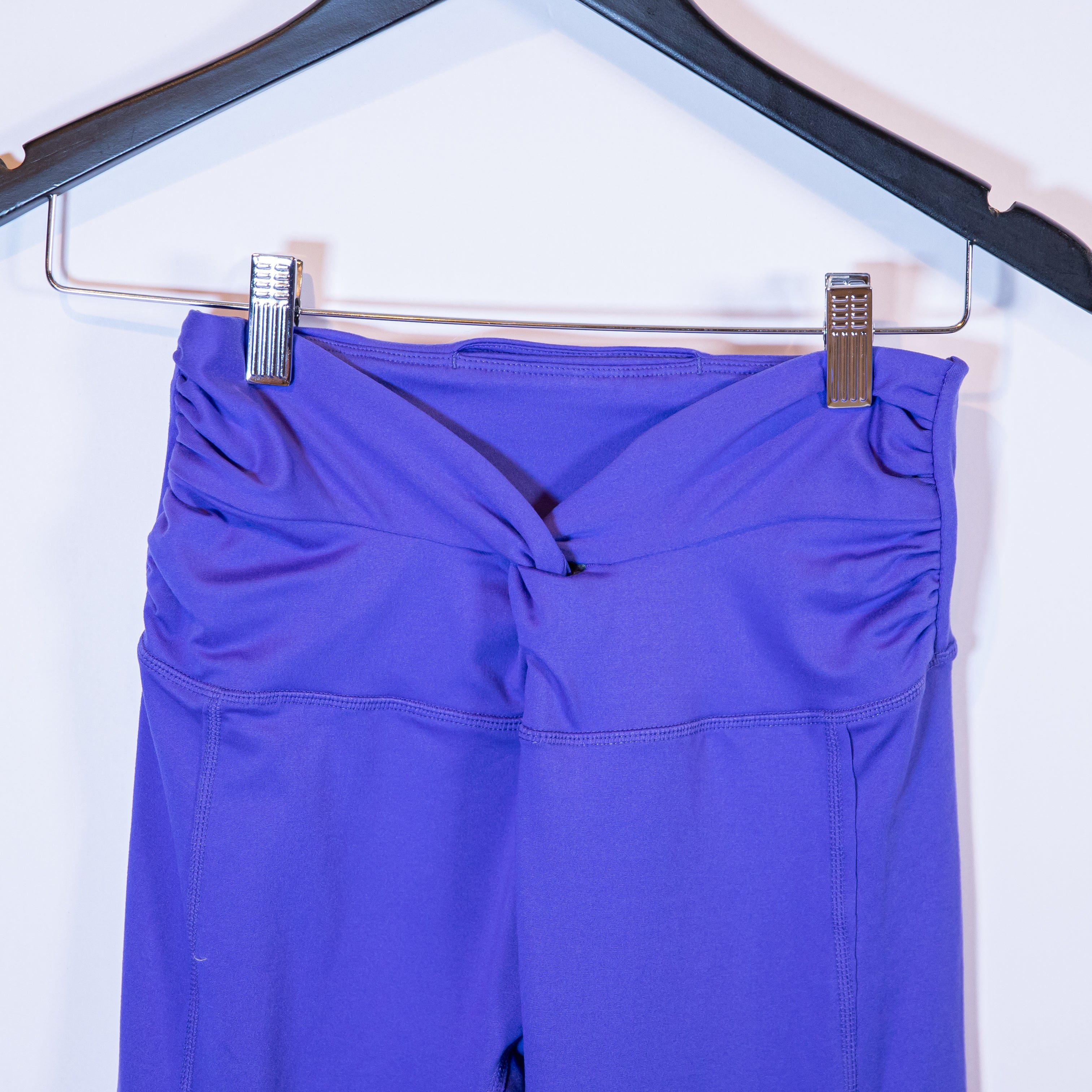 Free People x FP Movement Breathe Deeper Twist Knot Front Leggings Moroccan Blue