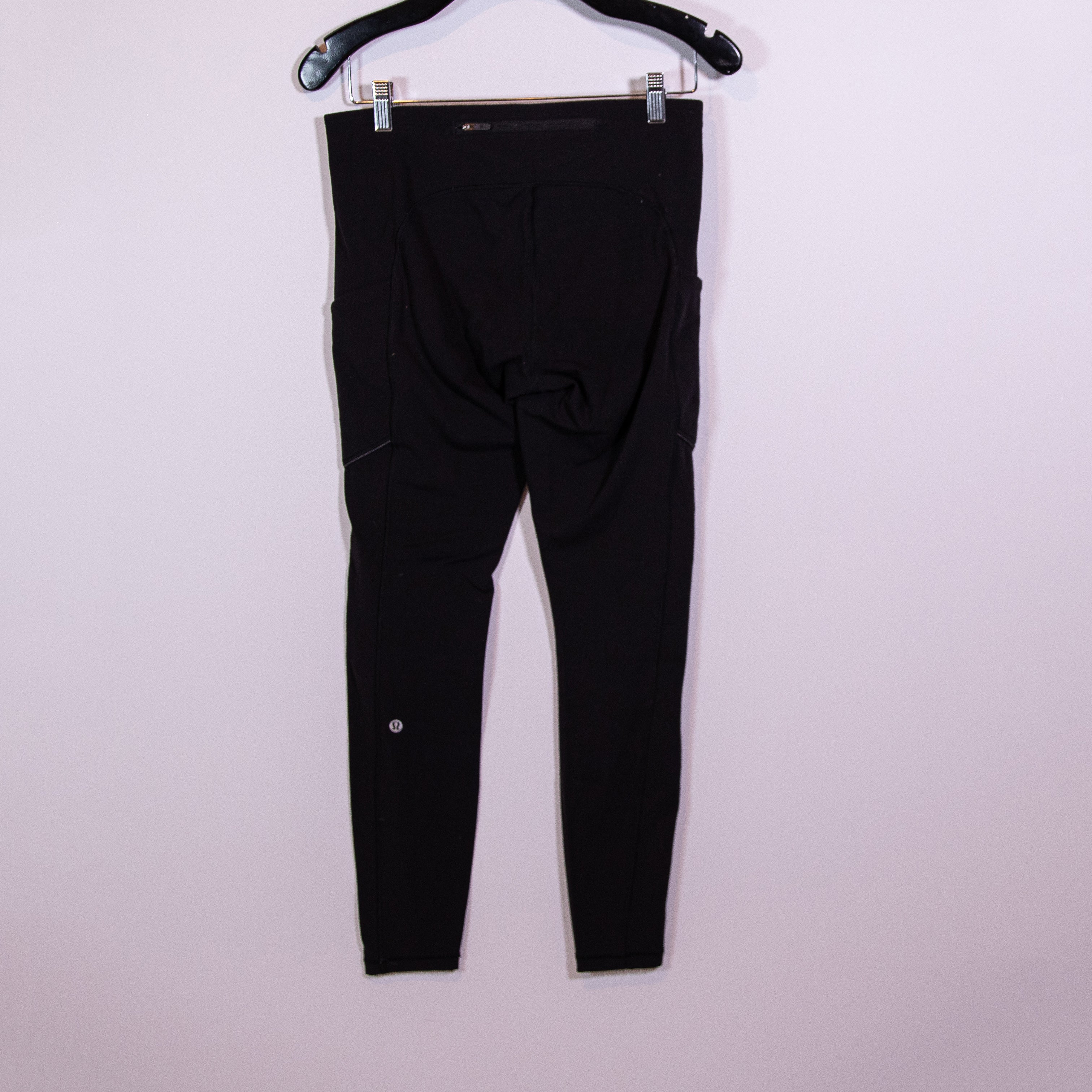 Lululemon Women's Speed Up Tight Athletic Work Out Leggings Pants Solid Black 8