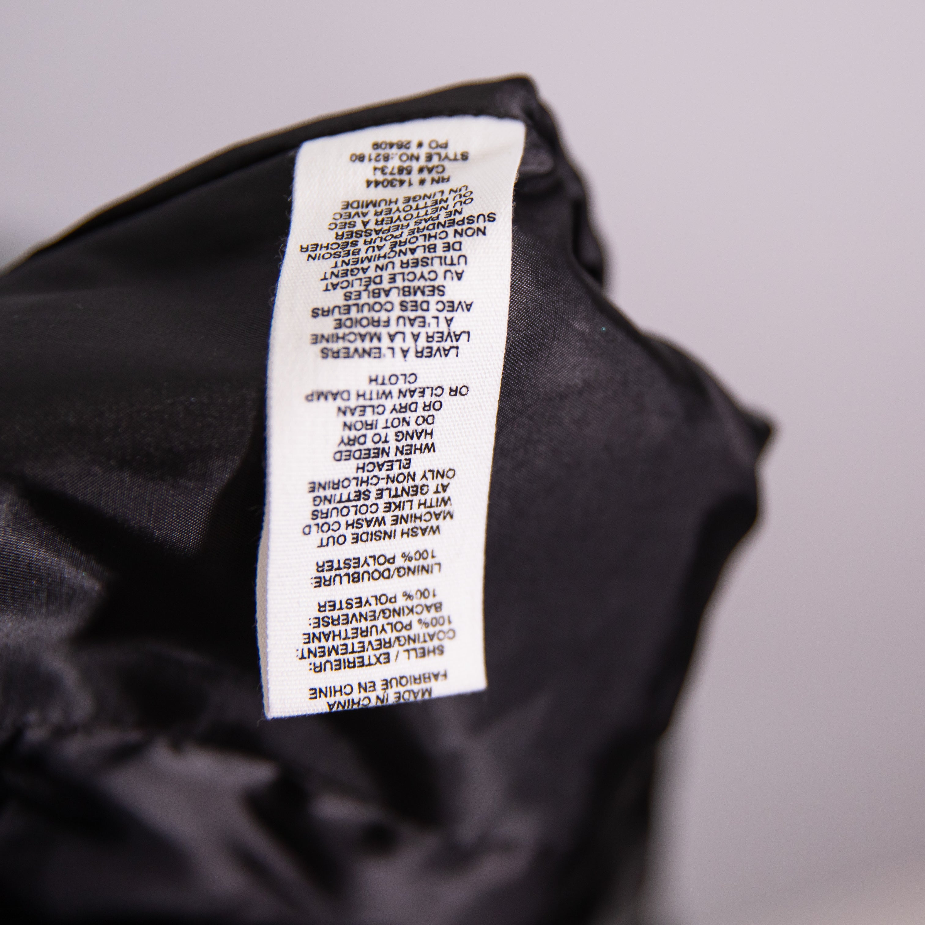 Avec Les Filles Faux Vegan Leather Square Neck Crop Tank Top Black Small